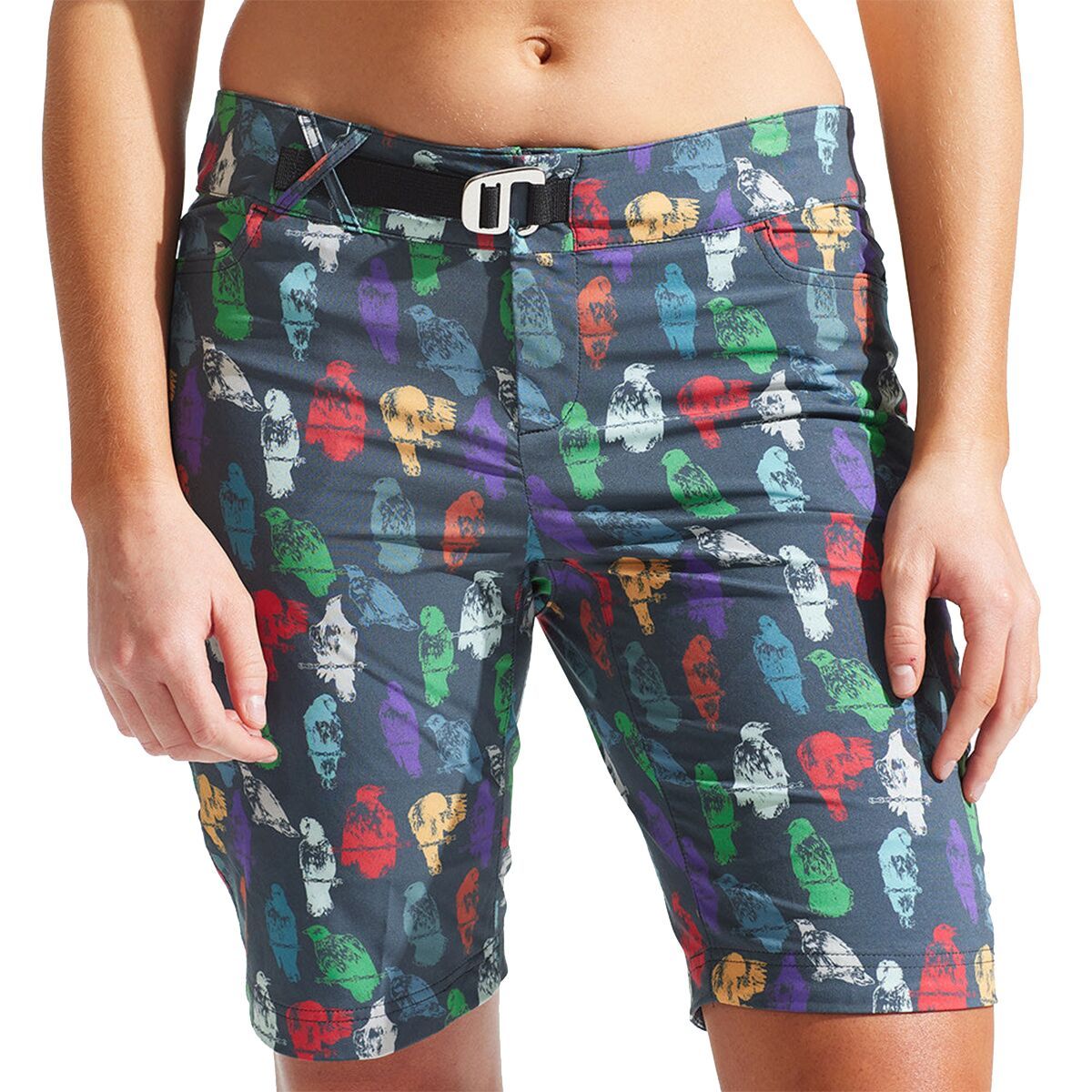 PEARL iZUMi PEARL iZUMi Summit Shell Short - Women's Purdy Birds, 4