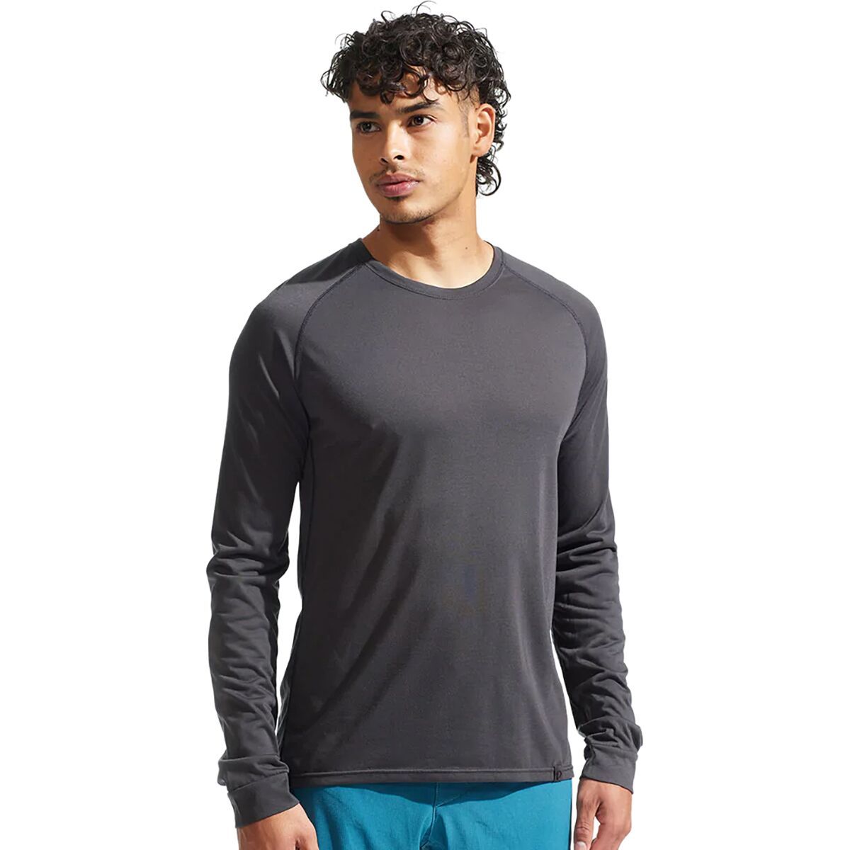 PEARL iZUMi Canyon Long-Sleeve Jersey - Men's Snorkel Blue, S