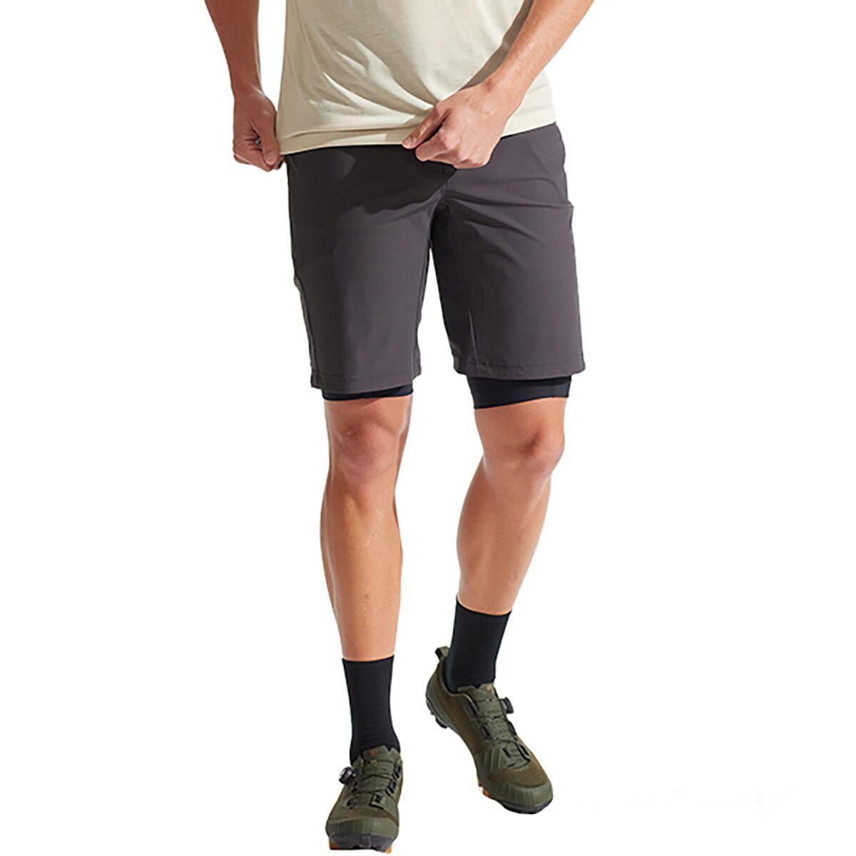 PEARL iZUMi Expedition Shell Short - Men's Phantom, 38