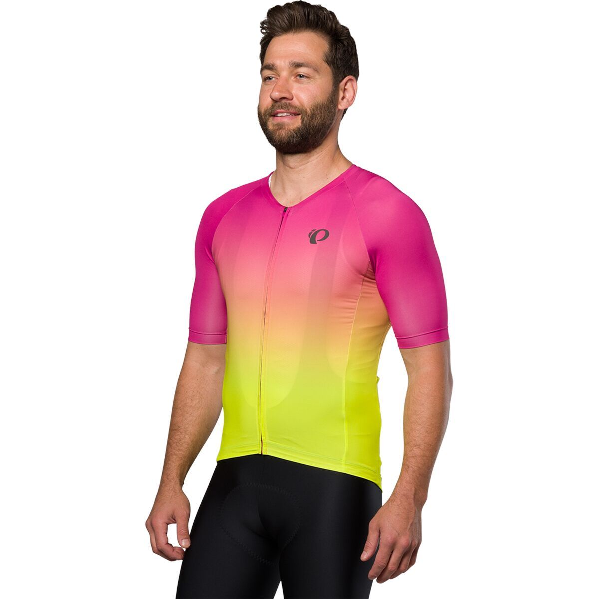 PEARL iZUMi PEARL iZUMi Attack Air Jersey - Men's Screaming Yellow Gradient, XL