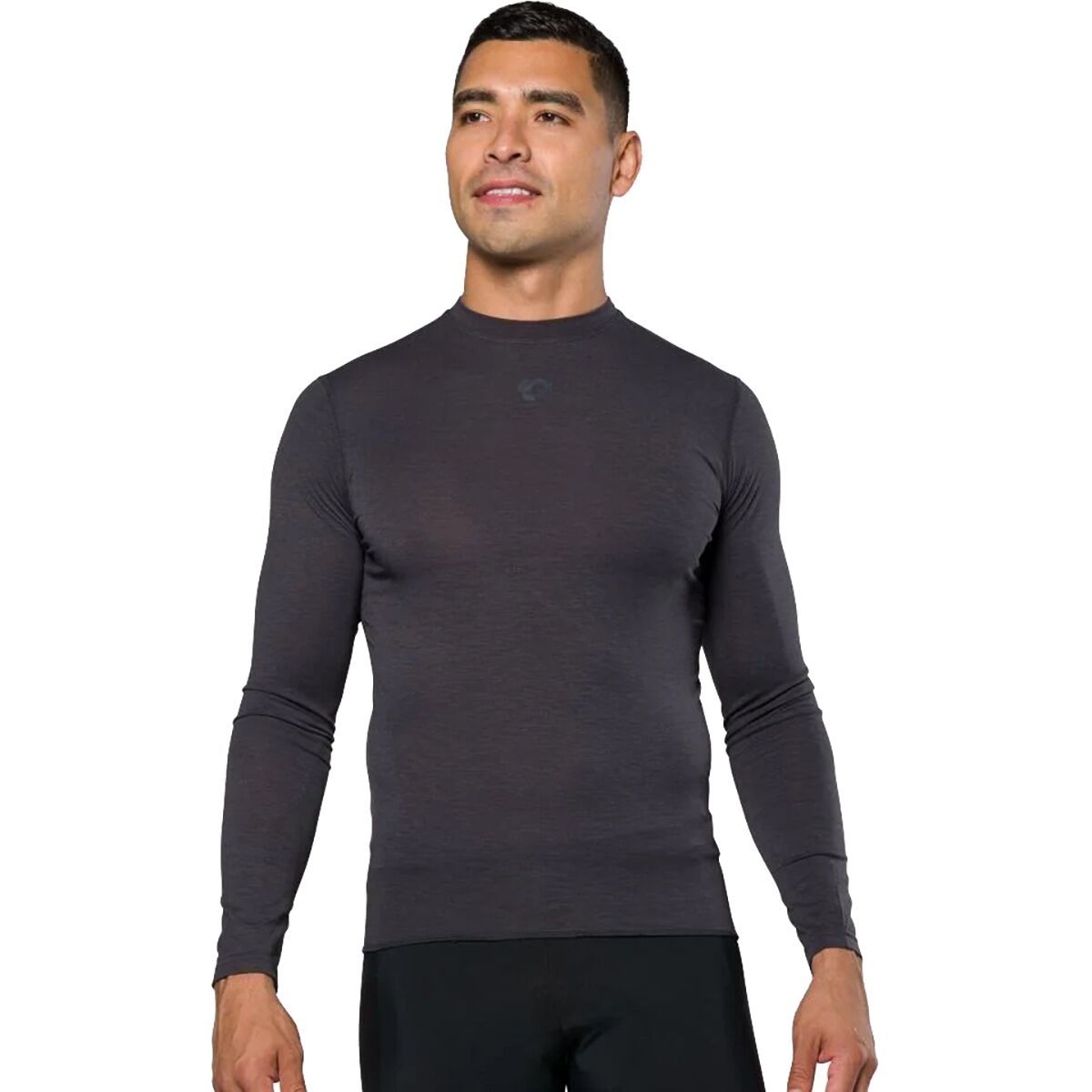 PEARL iZUMi Transfer Wool Long Sleeve Baselayer Top - Men's Phantom, M