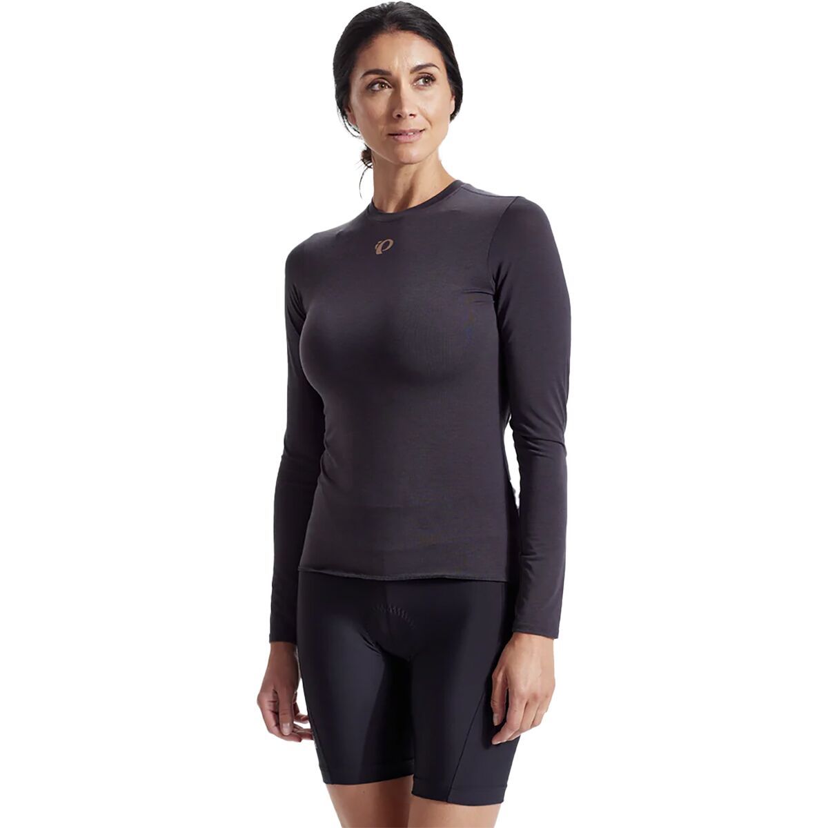 PEARL iZUMi Transfer Wool Long Sleeve Base - Women's Phantom, S