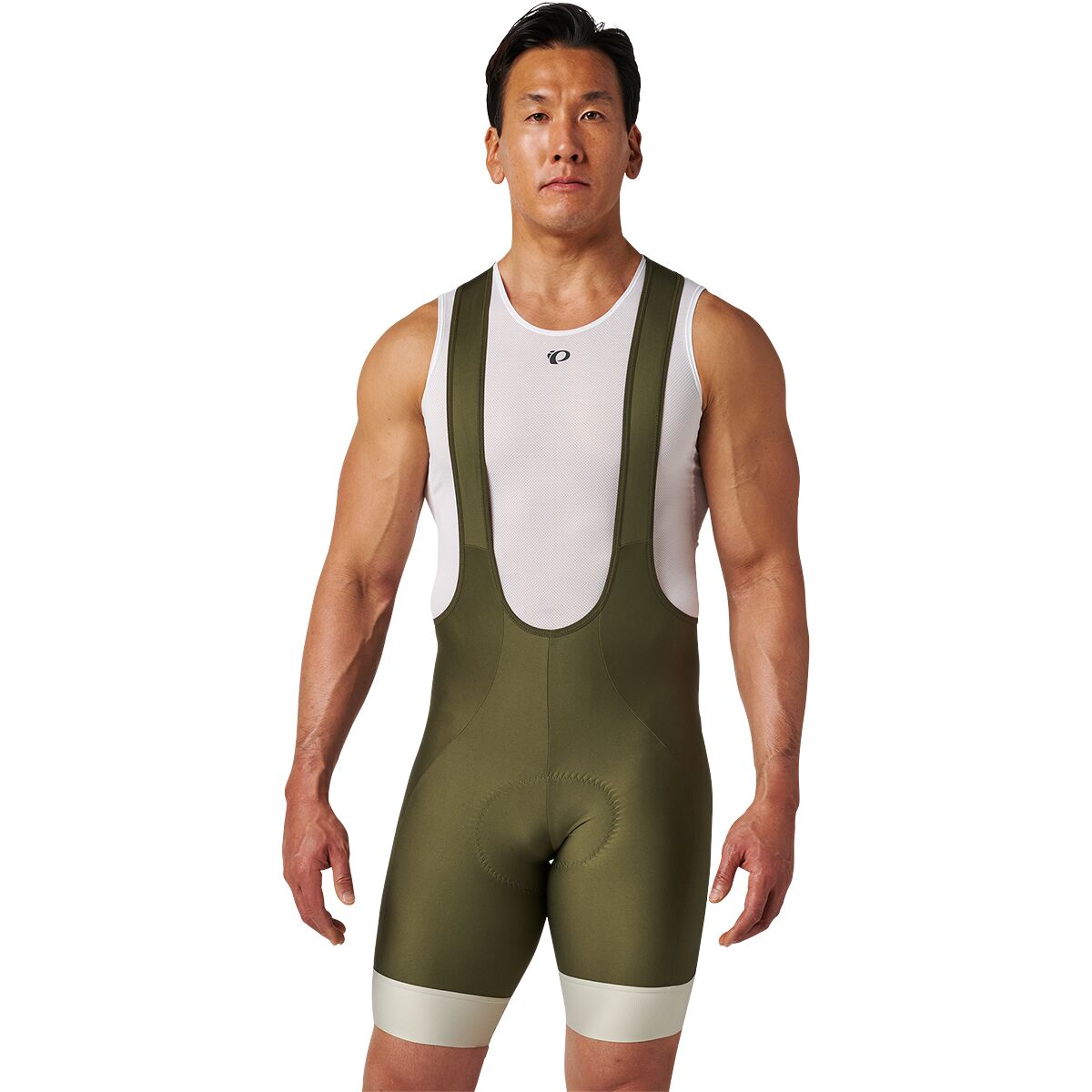 Pearl Izumi | Attack Bib Short Men's | Size Extra Large In Olive Night/lint | Nylon
