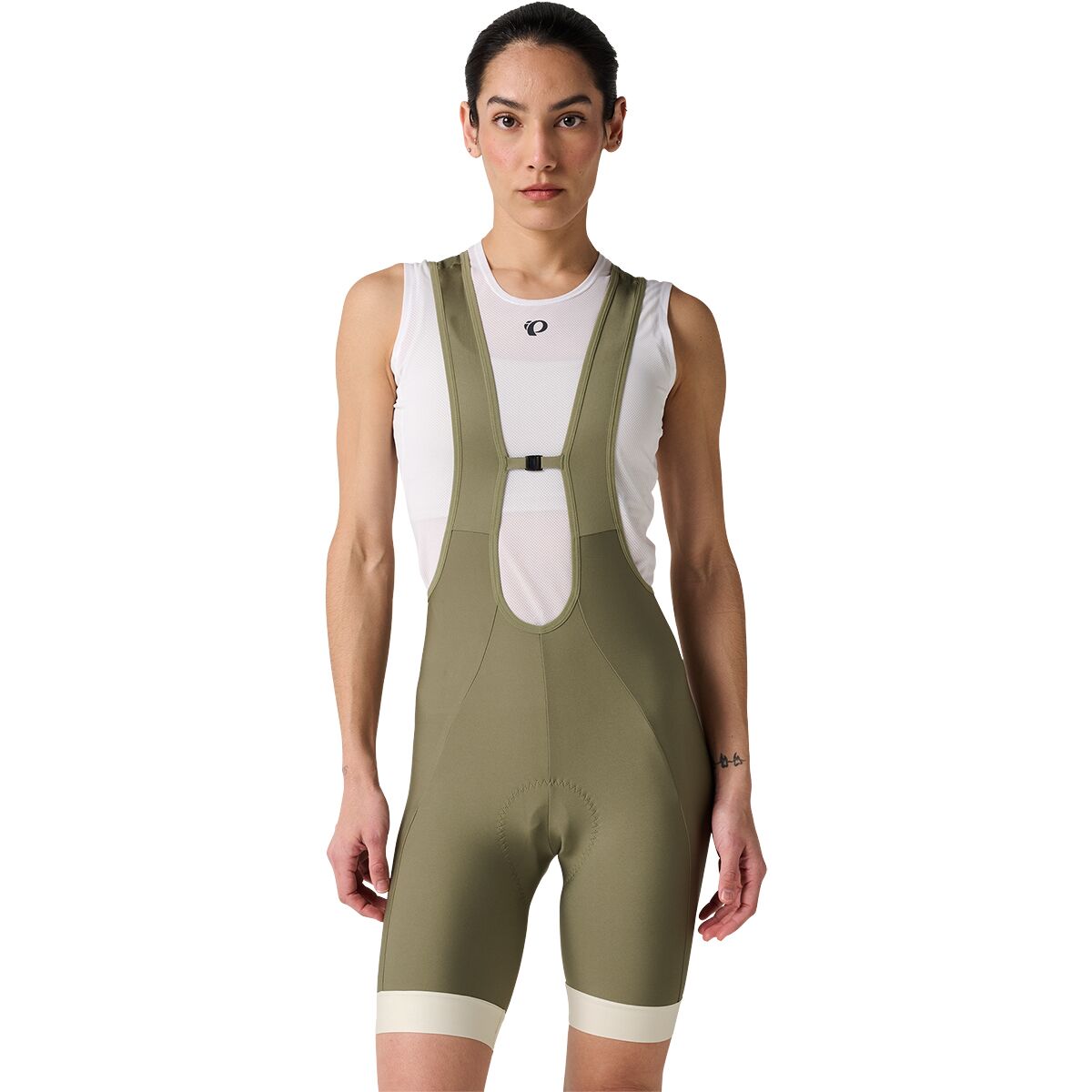 PEARL iZUMi Attack Bib Short - Women's Deep Lichen Green/Aloe Wash, XL
