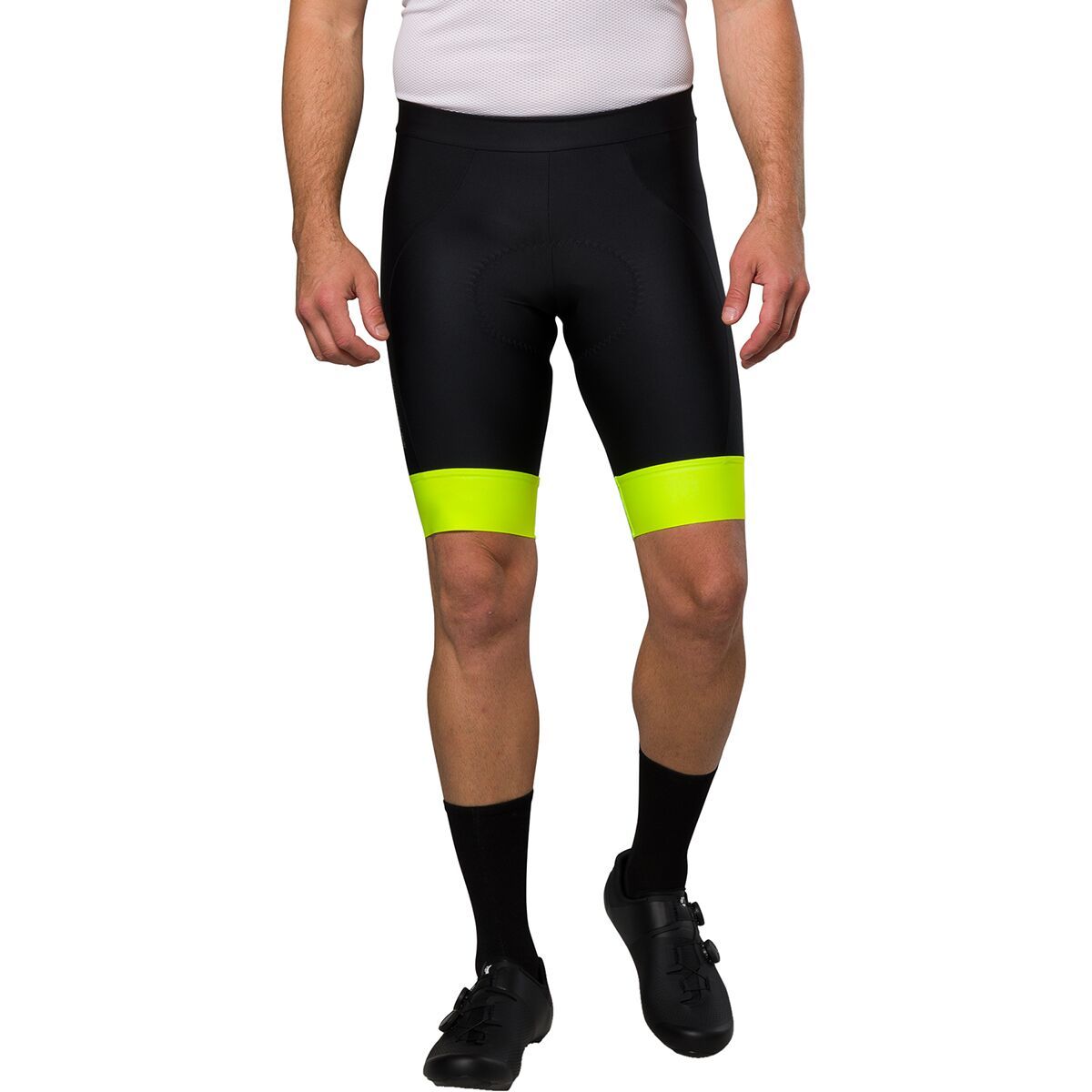 PEARL iZUMi Attack Short - Men's Black/Screaming Yellow, S