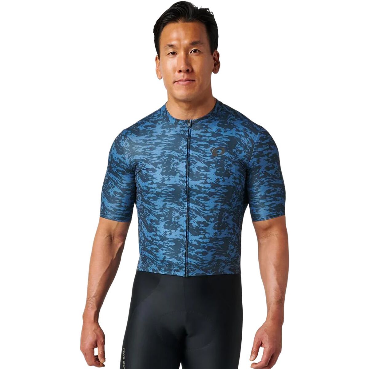 PEARL iZUMi Attack Short-Sleeve Jersey - Men's Dark Slate Waverock, S