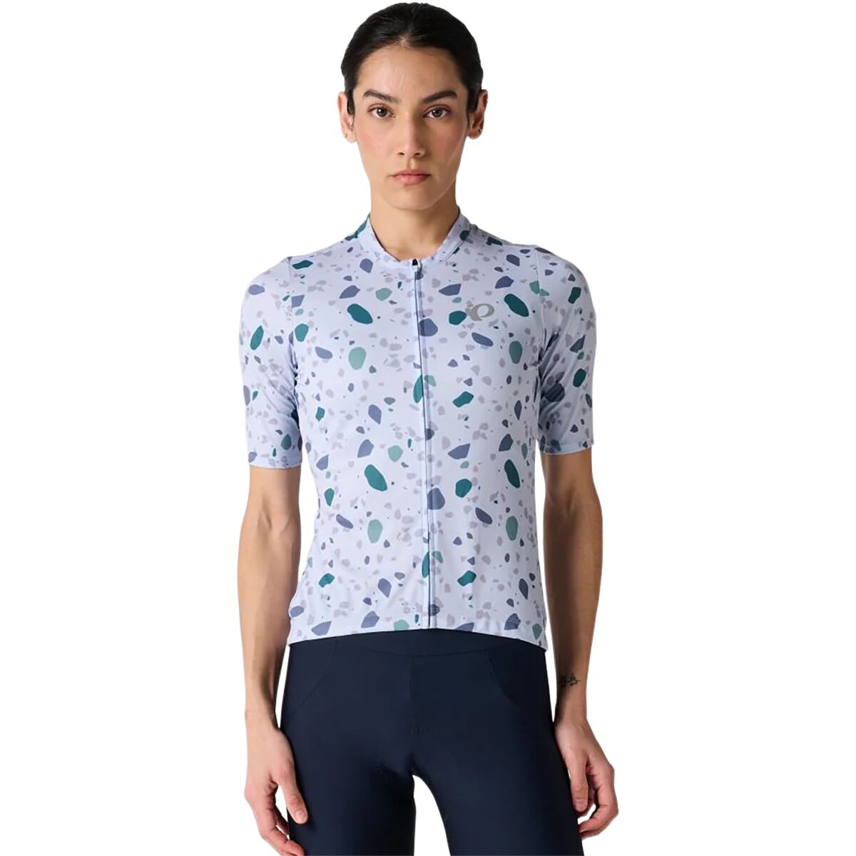 PEARL iZUMi Attack Short-Sleeve Jersey - Women's Heather Multi Terrazzo, M