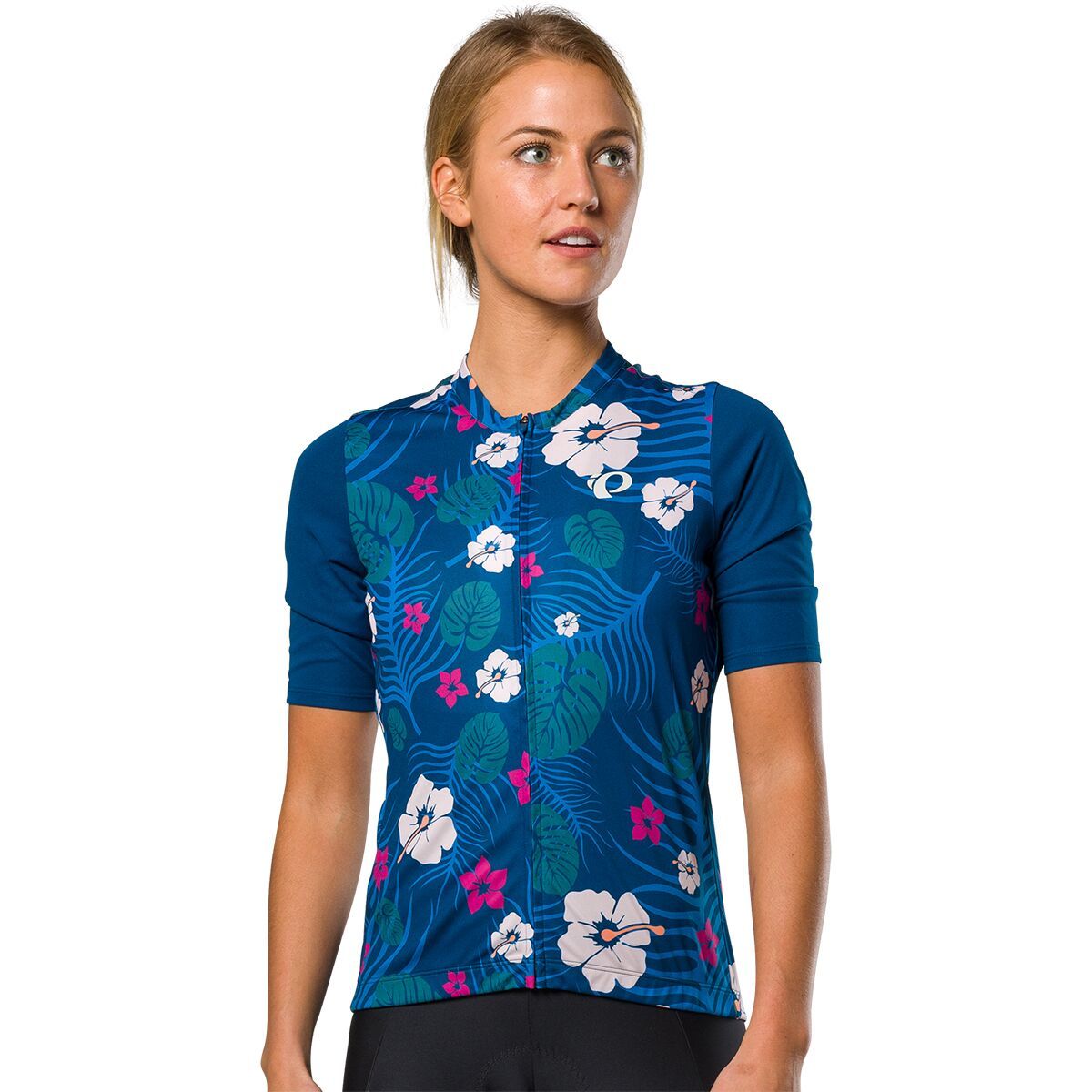 PEARL iZUMi Attack Short-Sleeve Jersey - Women's Twilight Tropical, S