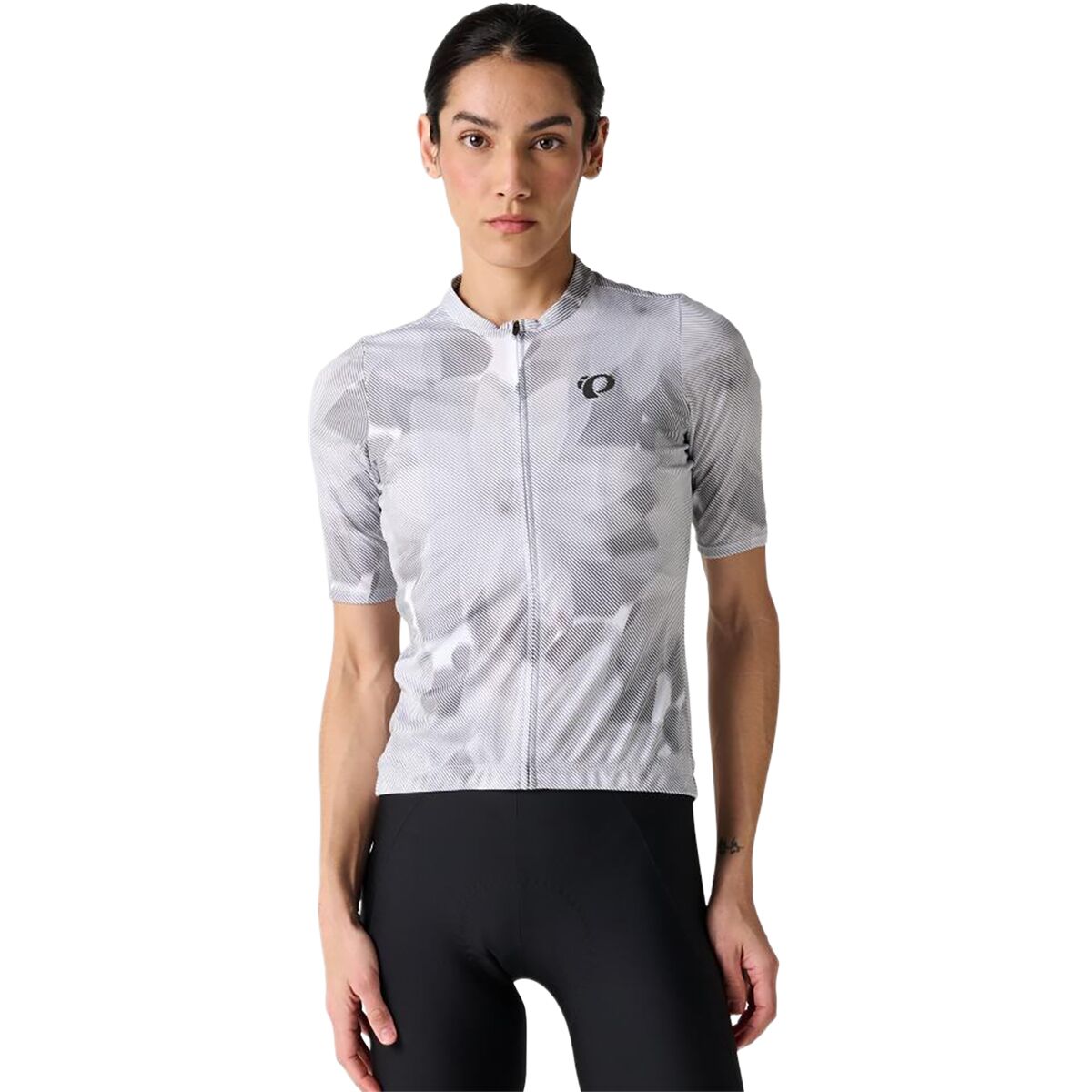 PEARL iZUMi Attack Short-Sleeve Jersey - Women's White Botanica, L