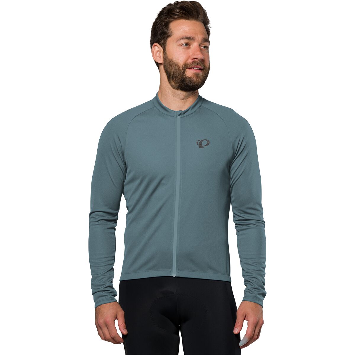 PEARL iZUMi Quest Long-Sleeve Jersey - Men's Dark Slate, XXL