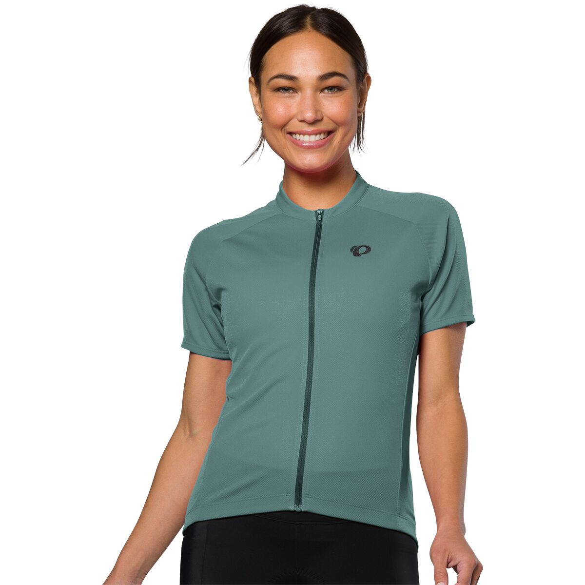 PEARL iZUMi Quest Short-Sleeve Jersey - Women's Balsam Green, M