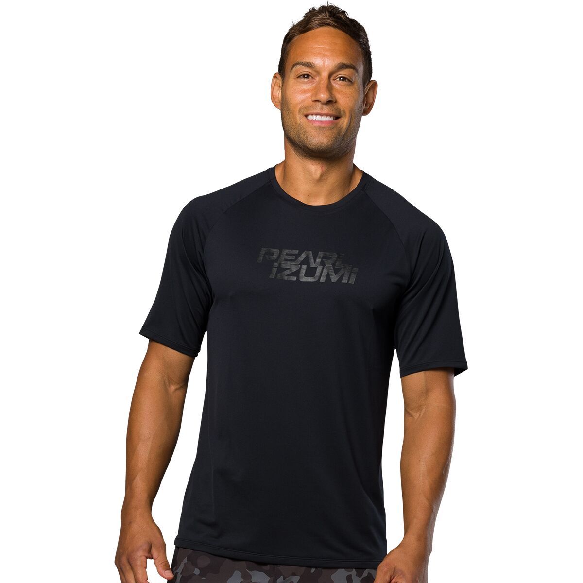 PEARL iZUMi Summit Short-Sleeve Jersey - Men's Black, L