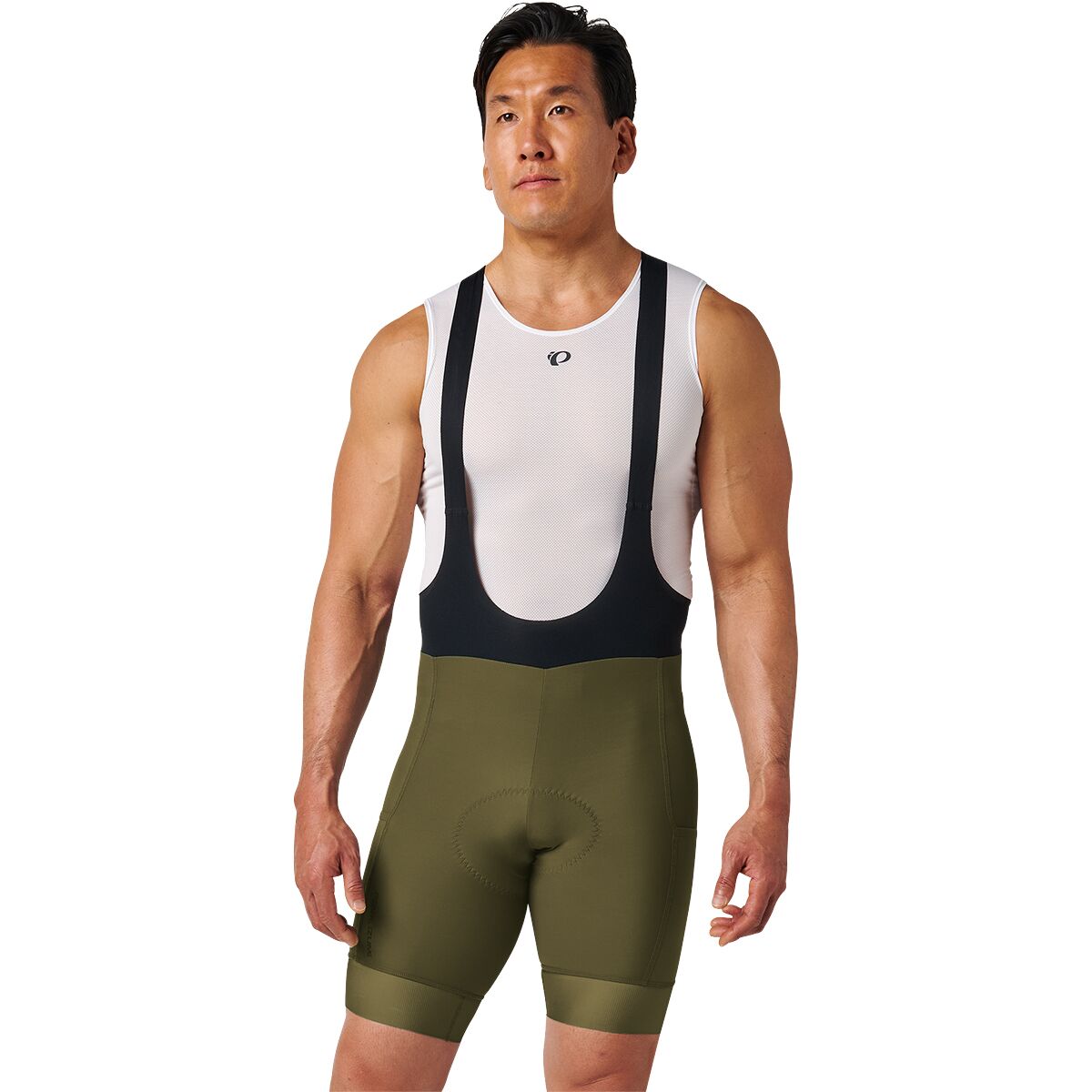 PEARL iZUMi Expedition Bib Short - Men's - Olive Night, XXL