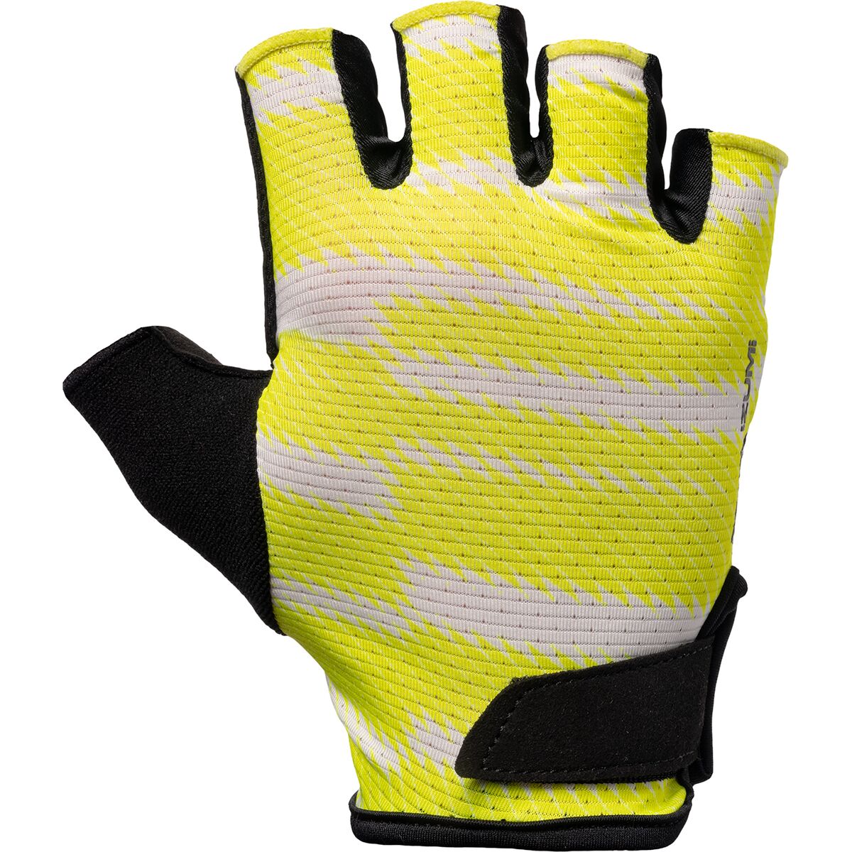 PEARL iZUMi Cush Print Glove - Men's Screaming Yellow Vizmorph, L