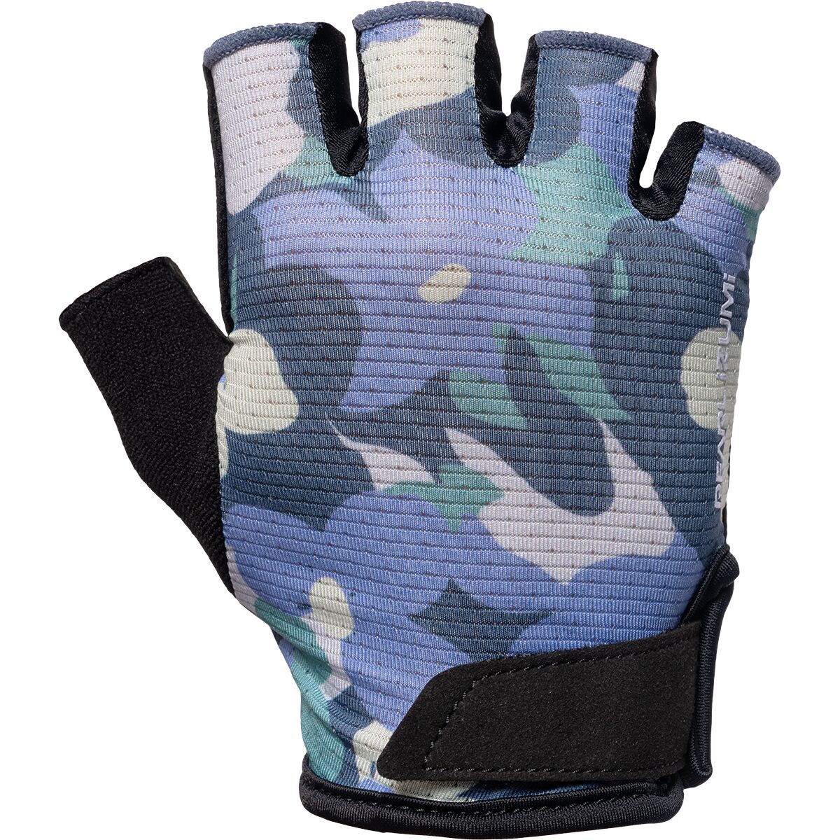 PEARL iZUMi Cush Print Glove - Women's Vintage Indigo Fleurish, S