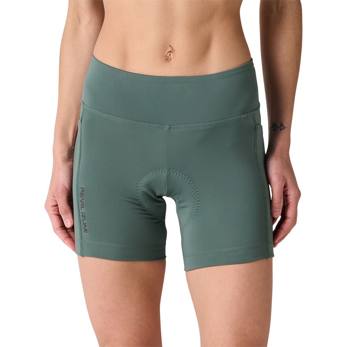 PEARL iZUMi PEARL iZUMi Sugar Cycling Short - Women's Balsam Green, XL - $75.00 at Competitive Cyclist