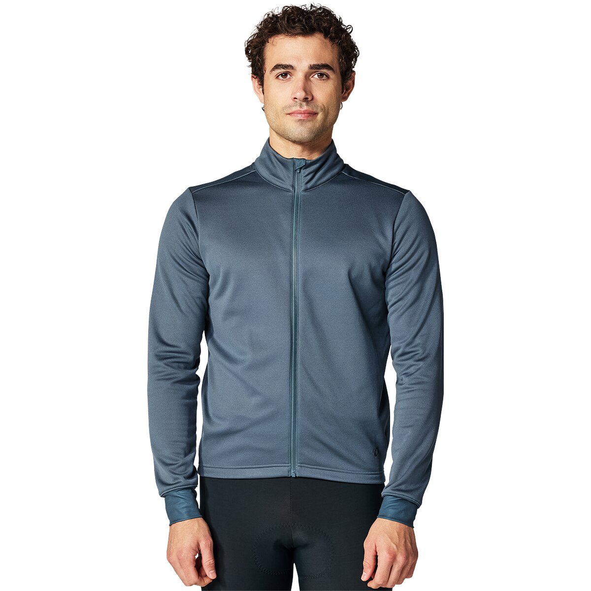 PEARL iZUMi Quest Thermal Long-Sleeve Jersey - Men's Dark Slate, M