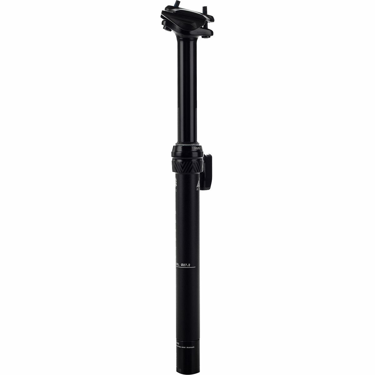 PNW Components Pine 27.2 Dropper Seatpost Black, 27.2x90mm Travel