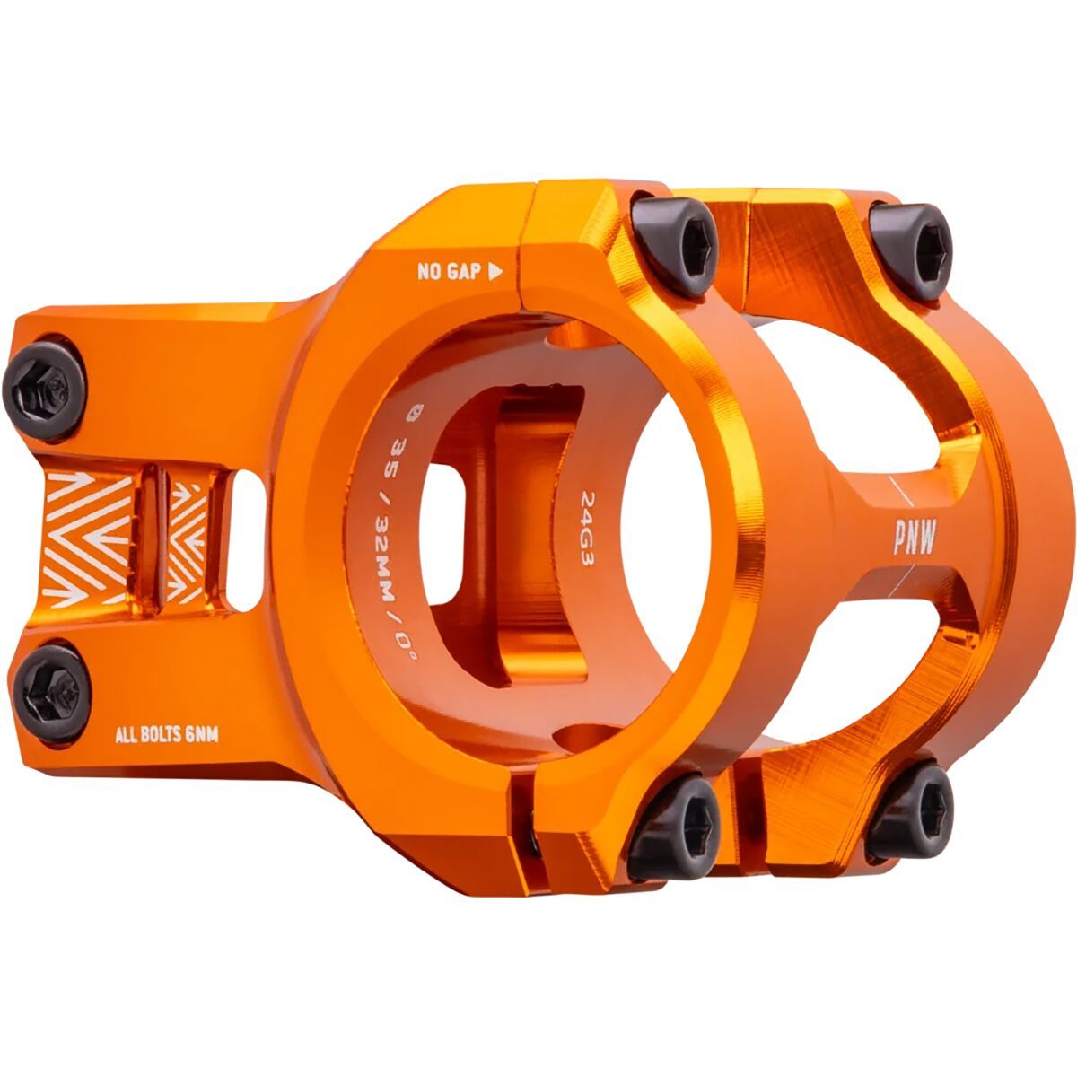 PNW Components Loam 31.8mm Stem Blood Orange, 40mm