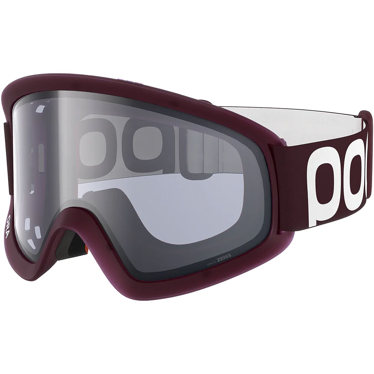 POC Ora Goggles Garnet Red Translucent, Grey Lens