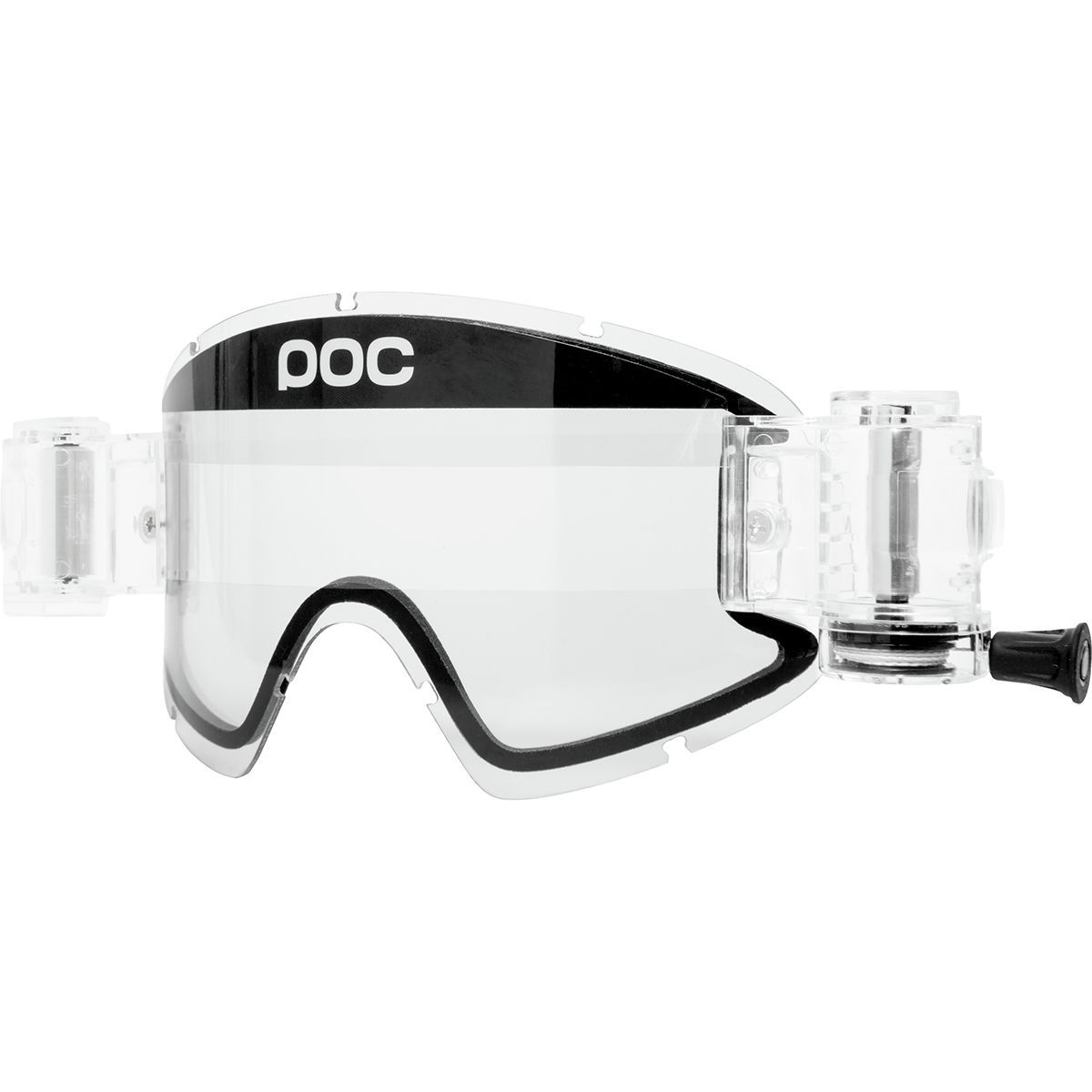 POC Ora Roll Off System Transparant, One Size