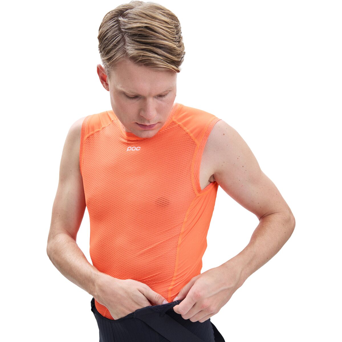 POC Essential Layer Vest - Men's Zink Orange, S