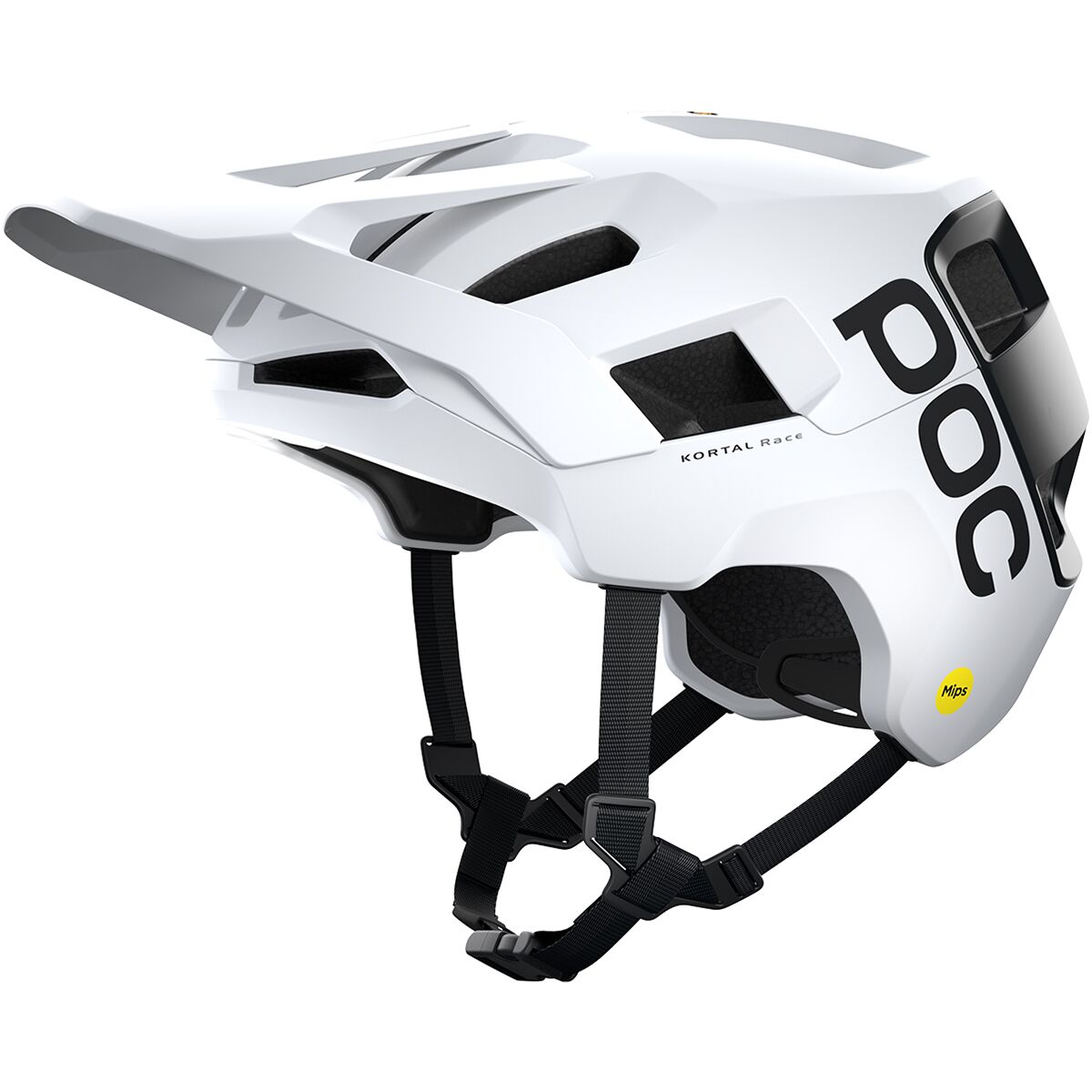 POC Kortal Race Mips Helmet Hydrogen White/Uranium Black Matte, 59-62cm