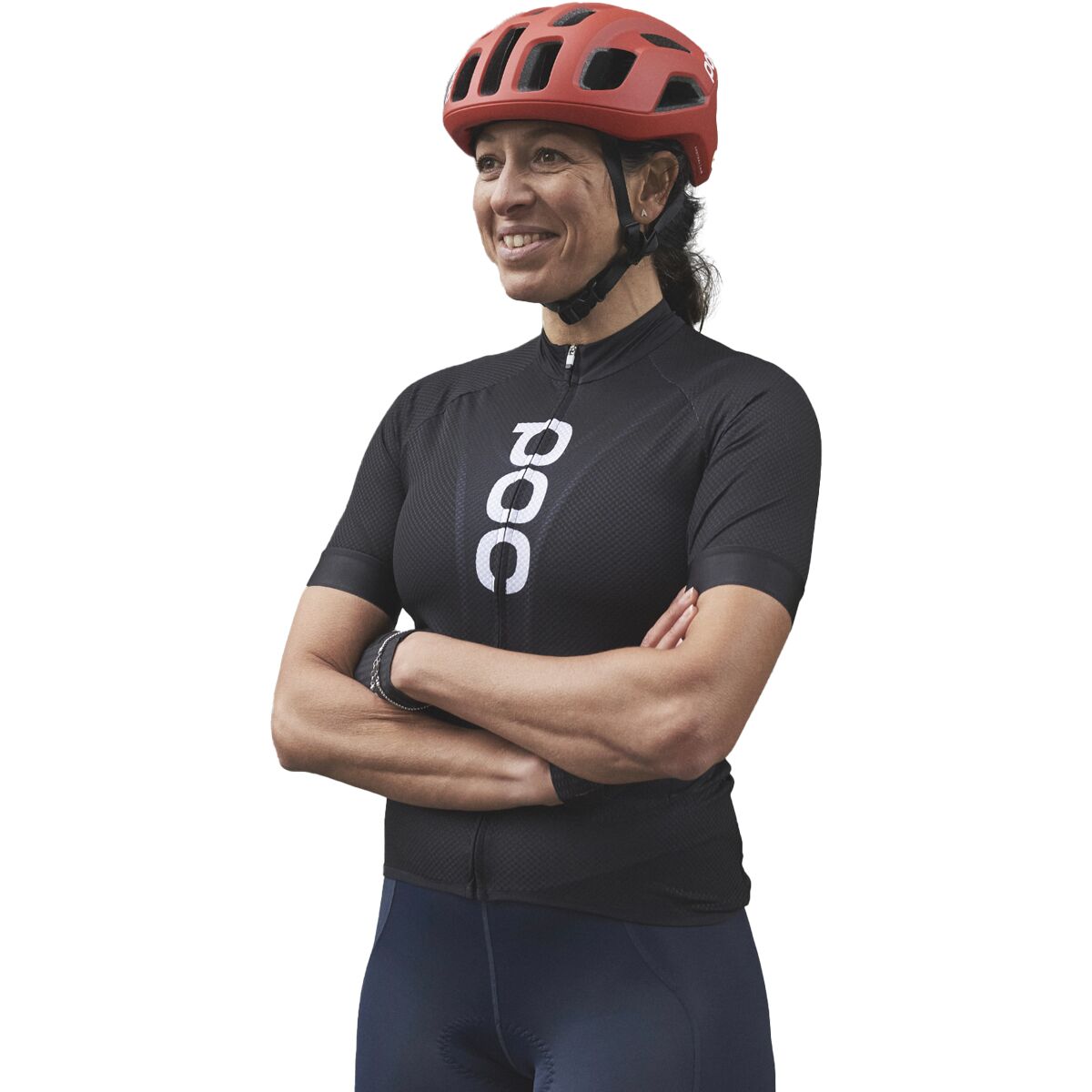 POC Essential Road Logo Jersey - Women's Uranium Black, XL