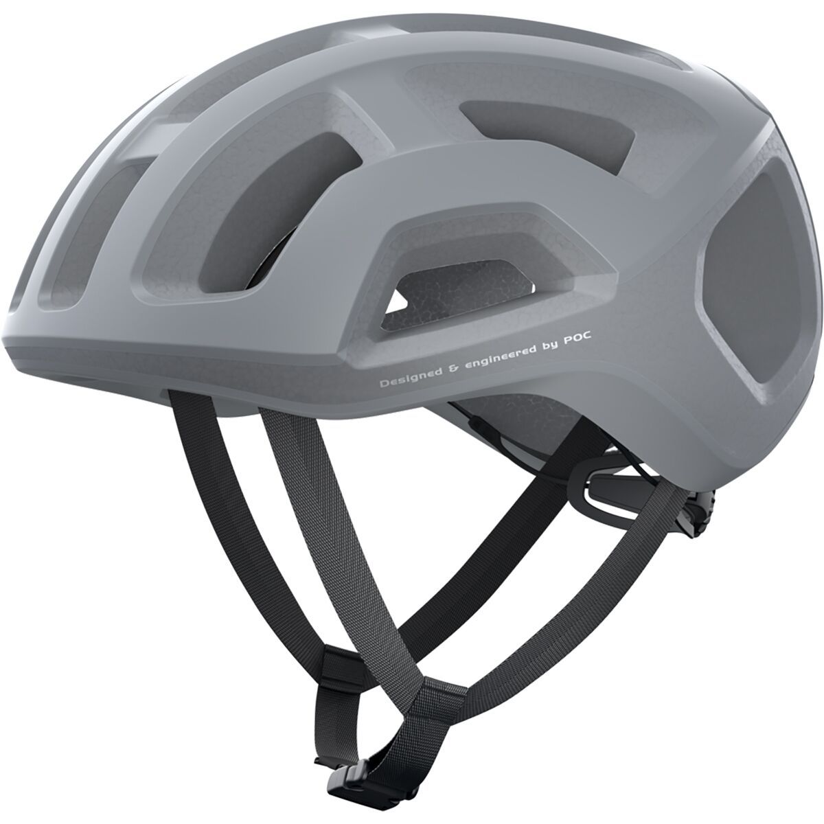 POC Ventral Lite Helmet Uranium Black/Hydrogen White Matte, S
