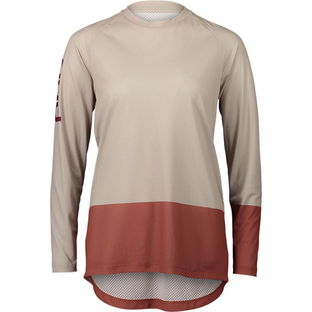 POC POC MTB Pure Long-Sleeve Jersey - Women's Light Sandstone Beige/Himalayan Salt, M