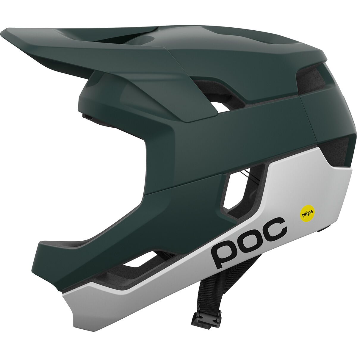 POC Otocon Race Mips Helmet Pargasite Green Matt/Hydrogen White Matt, L