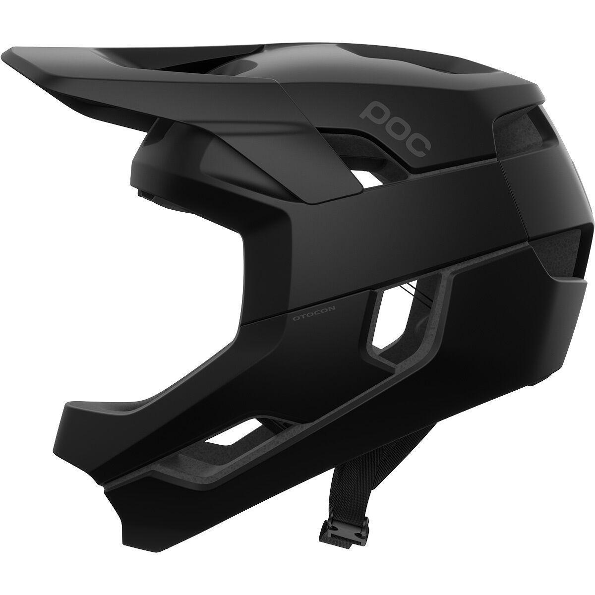 Poc | Otocon Race Mips Helmets Men's | Size Medium In Uranium Black Matt