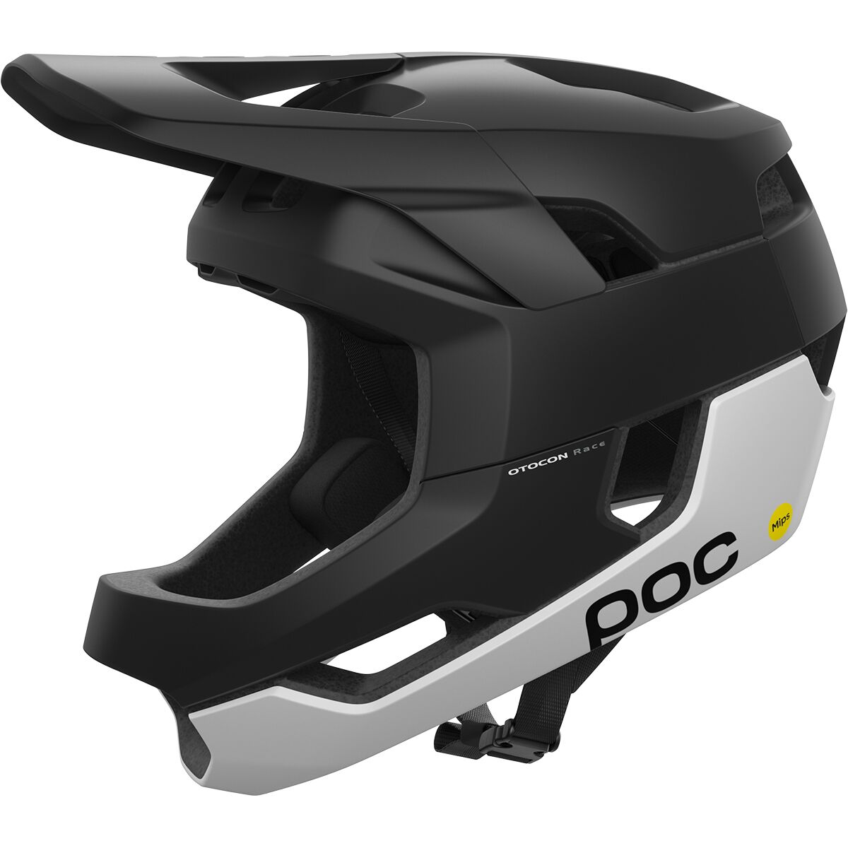 POC Otocon Race Mips Helmet Uranium Black/Hydrogen White Matte, L