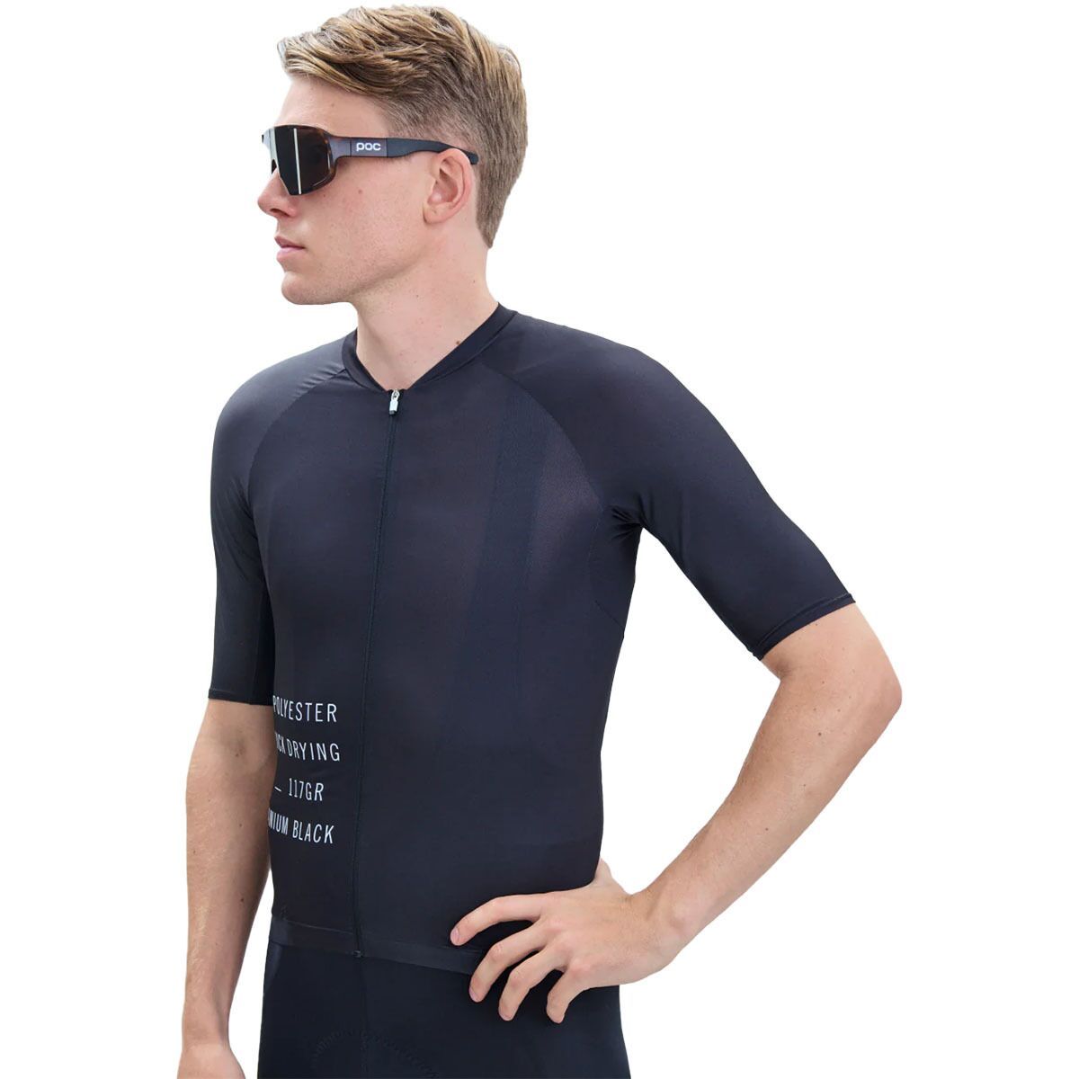 Poc POC Pristine Print Jersey - Men's Uranium Black, XL