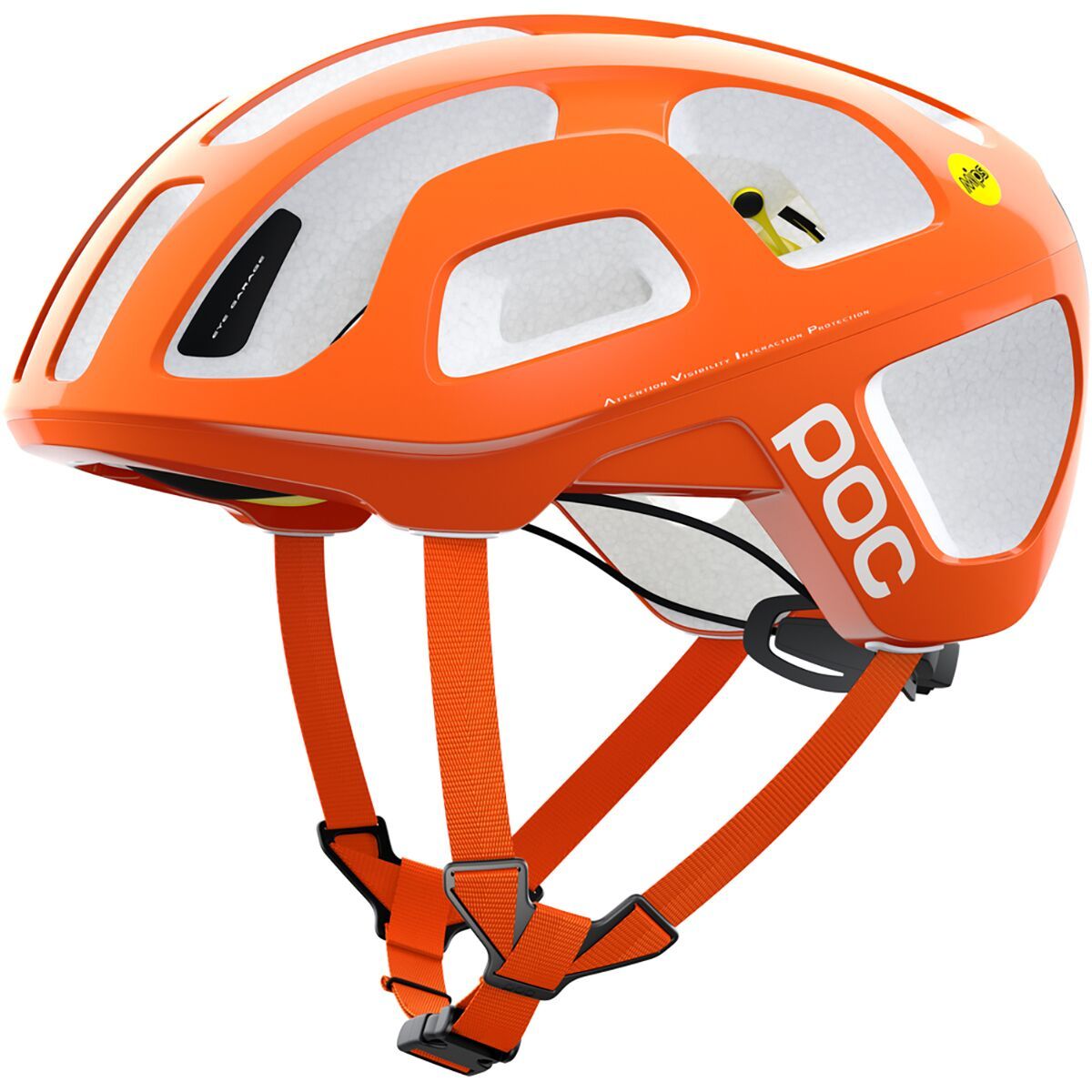 POC Octal Mips Helmet Fluorescent Orange AVIP, S/50-56cm