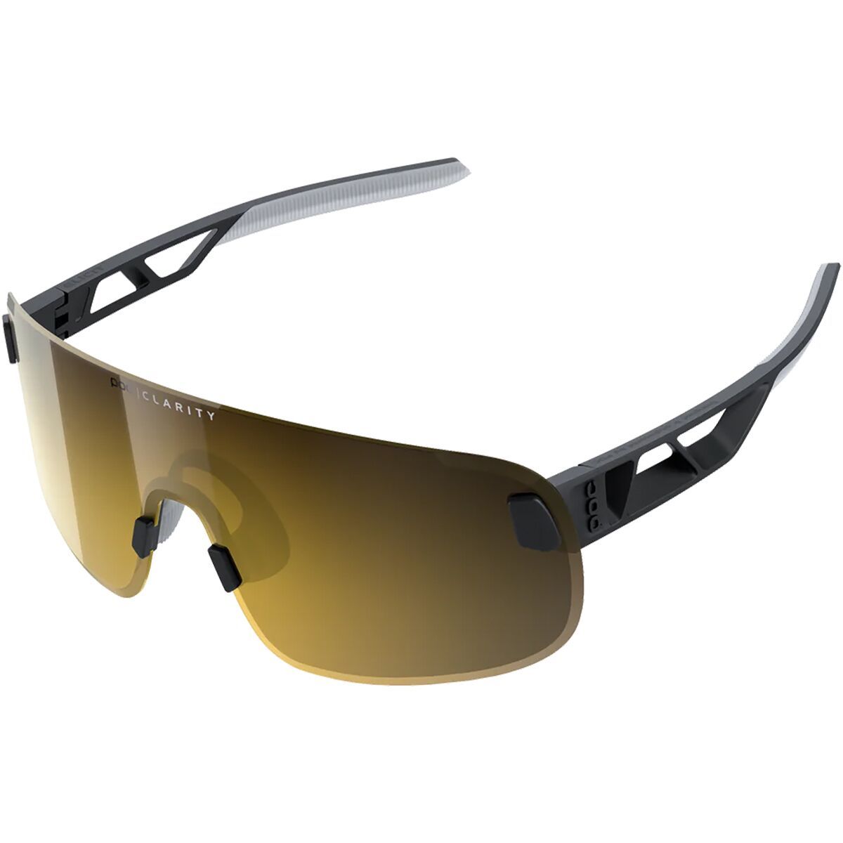 POC Elicit Toric Sunglasses Uranium Black/Clarity Trail, One Size - Men's