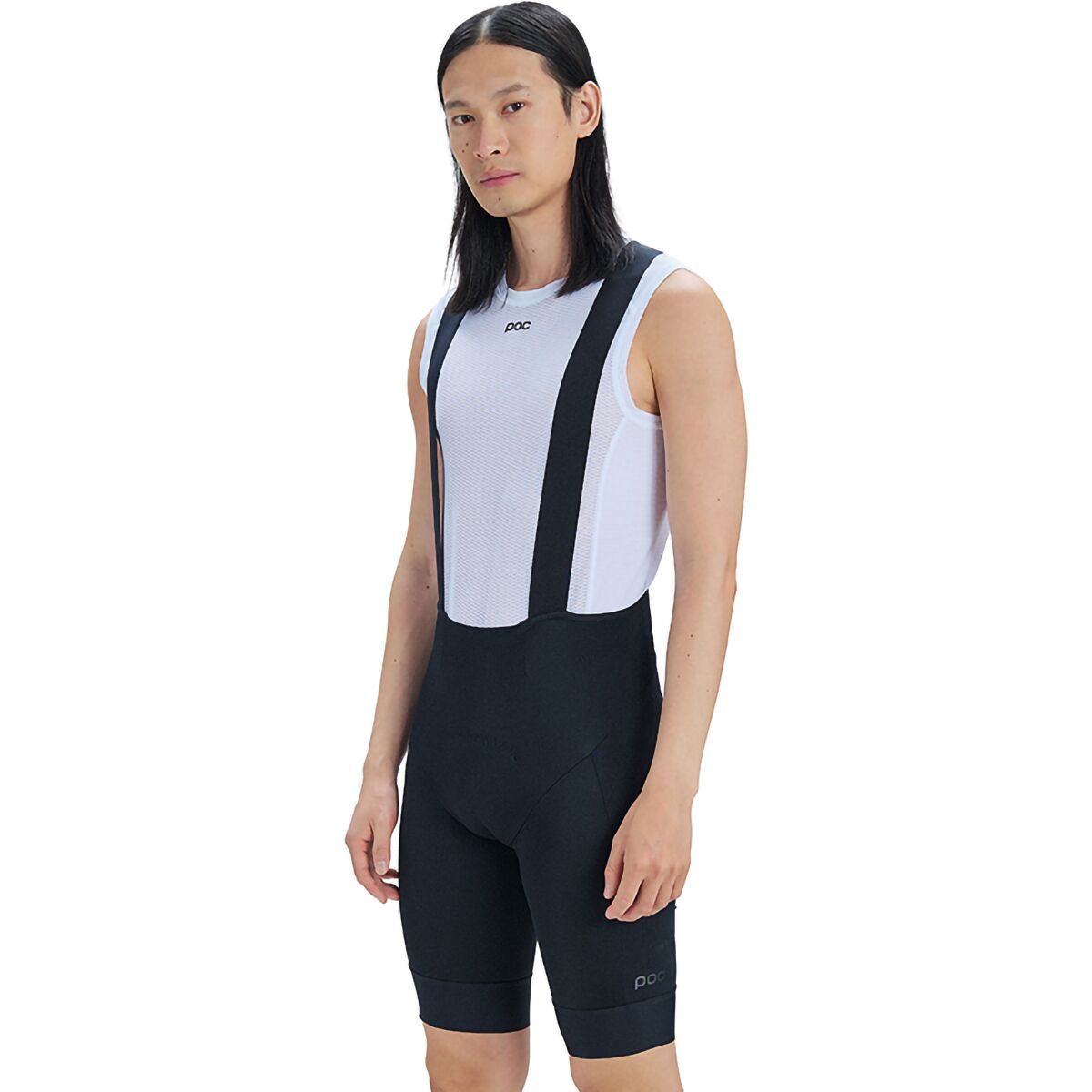 POC Cadence Cargo Bib Short - Men's Uranium Black, MED