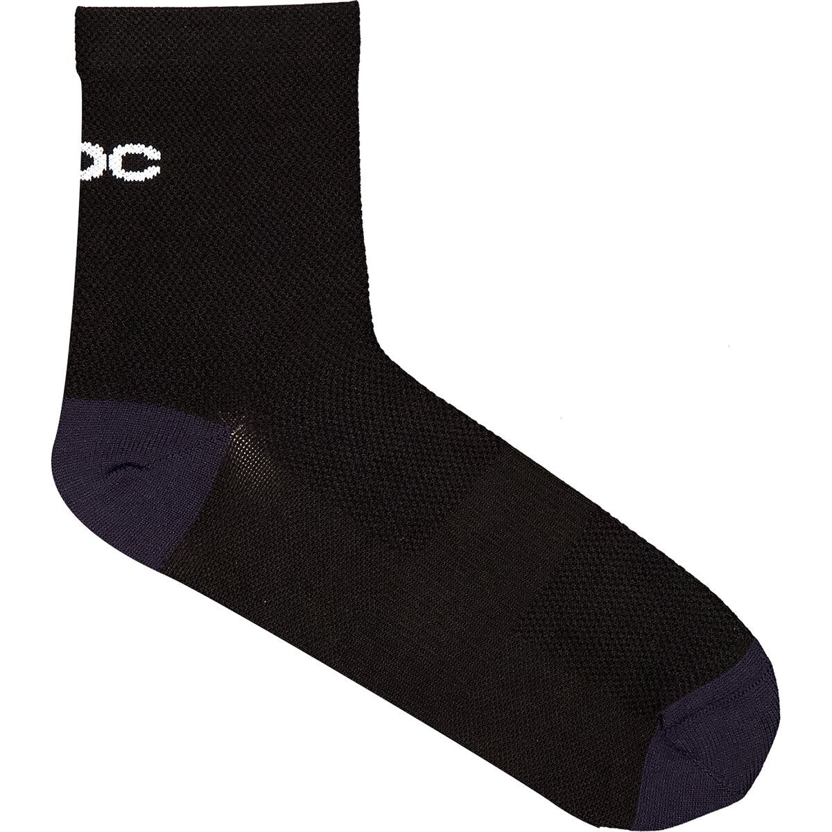 POC Cadence Road Air Sock Uranium Black, S - Men's