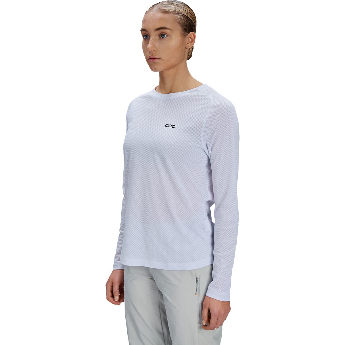 POC Motion Air Long-Sleeve Jersey - Women's Hydrogen White, L