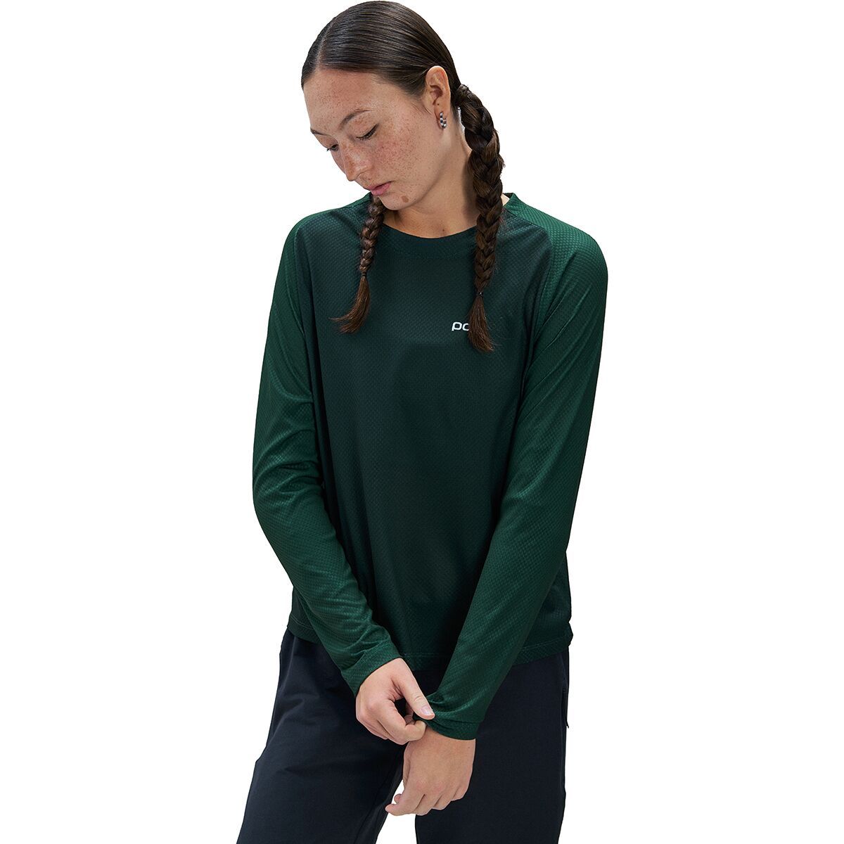 POC Motion Air Long-Sleeve Jersey - Women's Pargasite Green, S