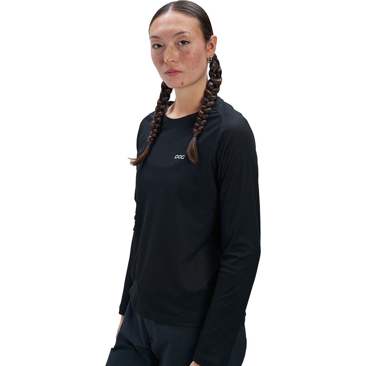 POC Motion Air Long-Sleeve Jersey - Women's Uranium Black, M