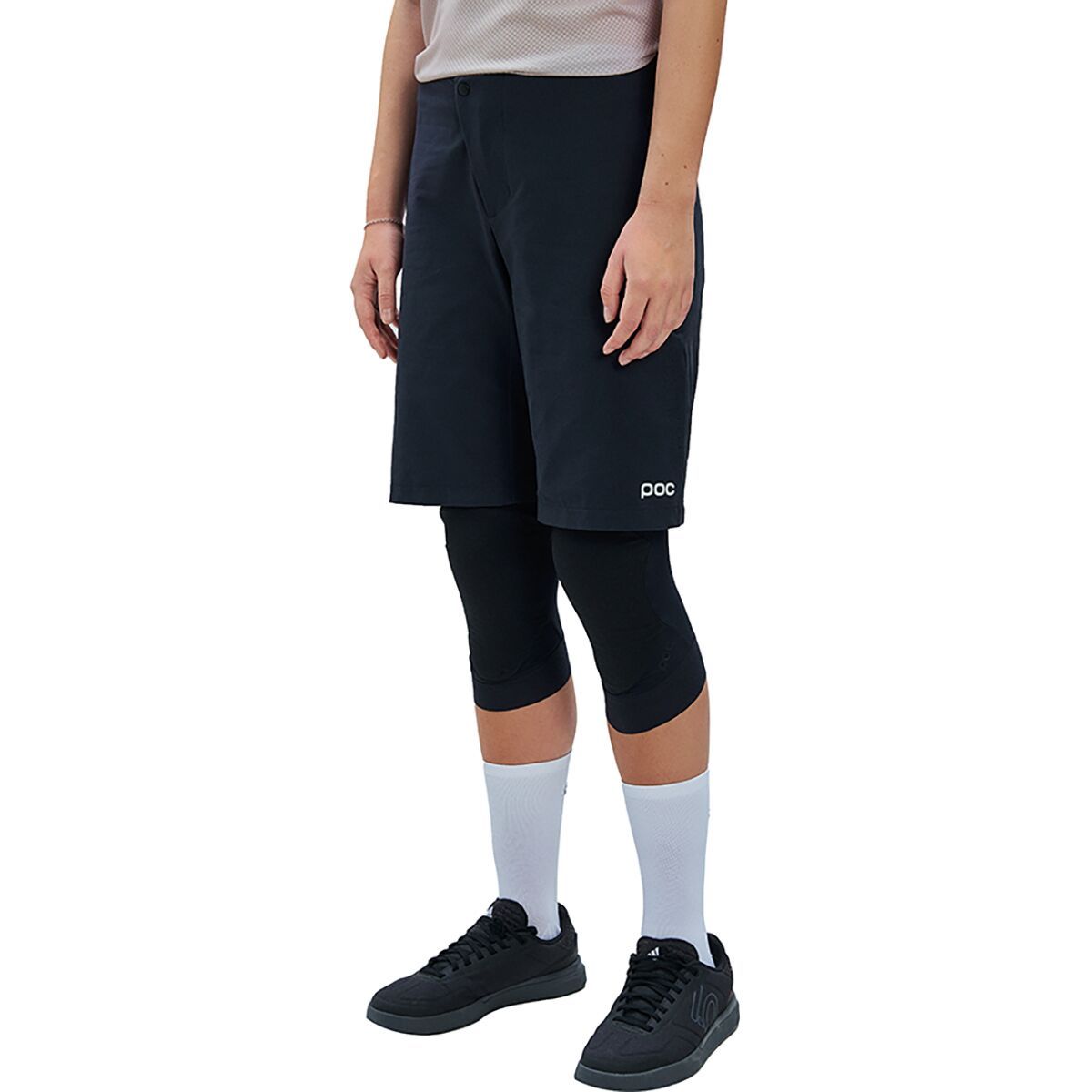 POC Motion Air Short - Women's Uranium Black, L