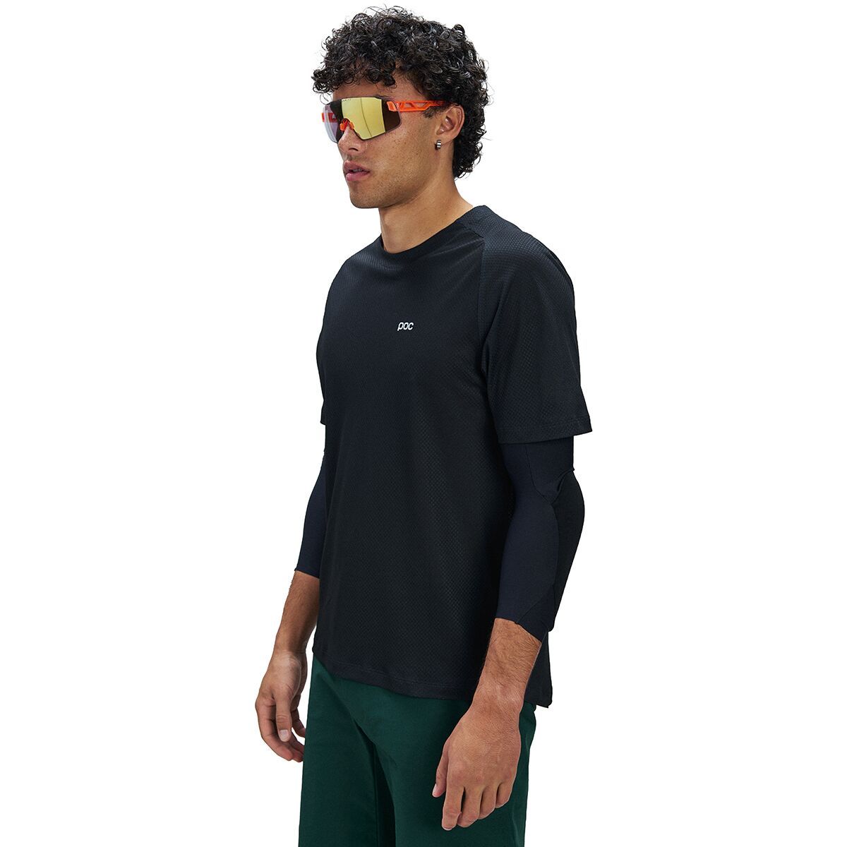 POC Motion Air Short-Sleeve Jersey Bauxite Brown, L - Men's