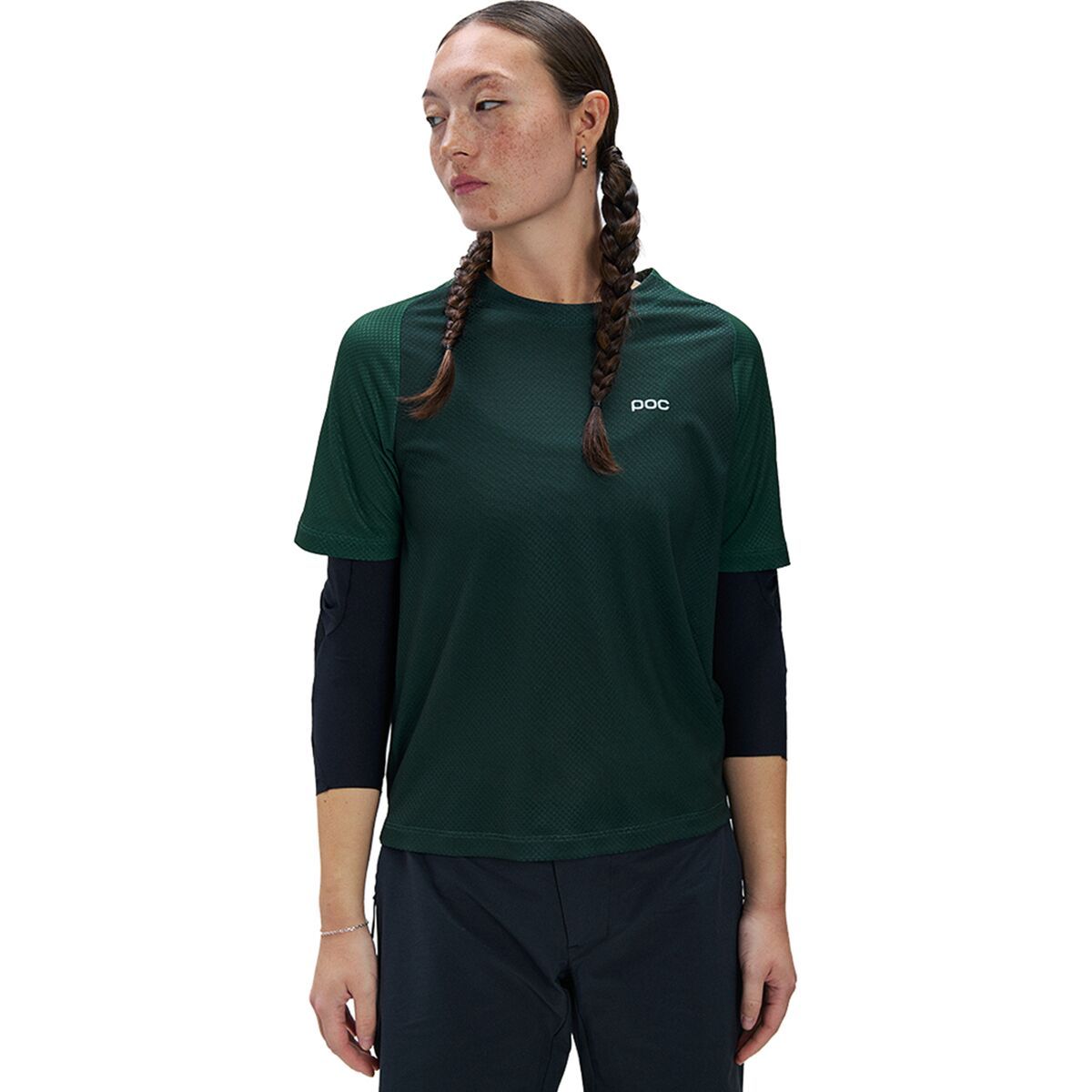 POC Motion Air Short-Sleeve Jersey - Women's Pargasite Green, L
