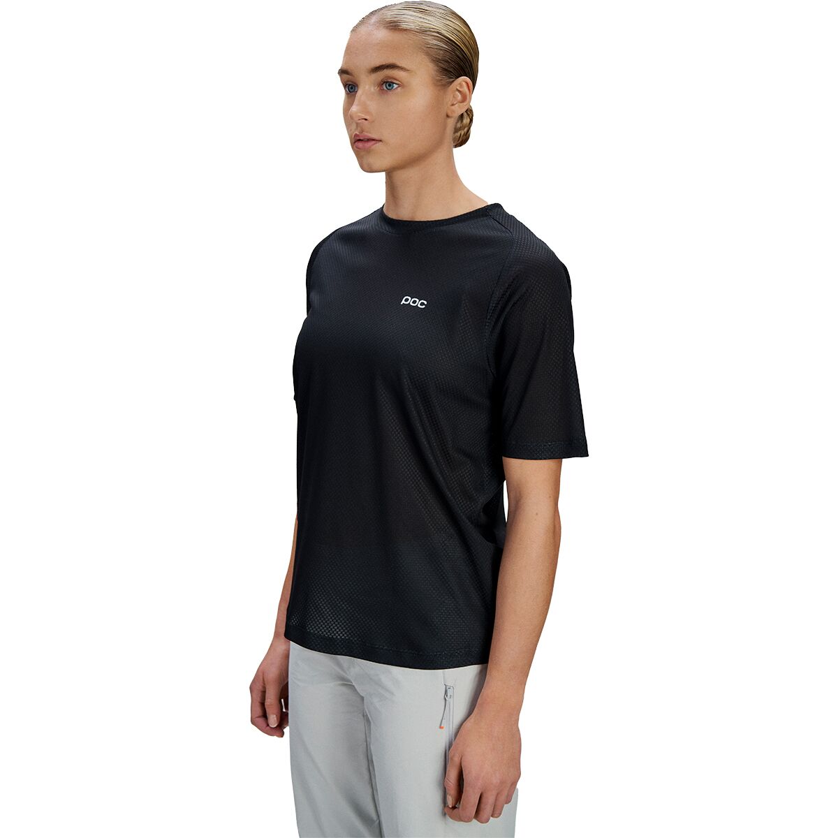 POC Motion Air Short-Sleeve Jersey - Women's Uranium Black, S