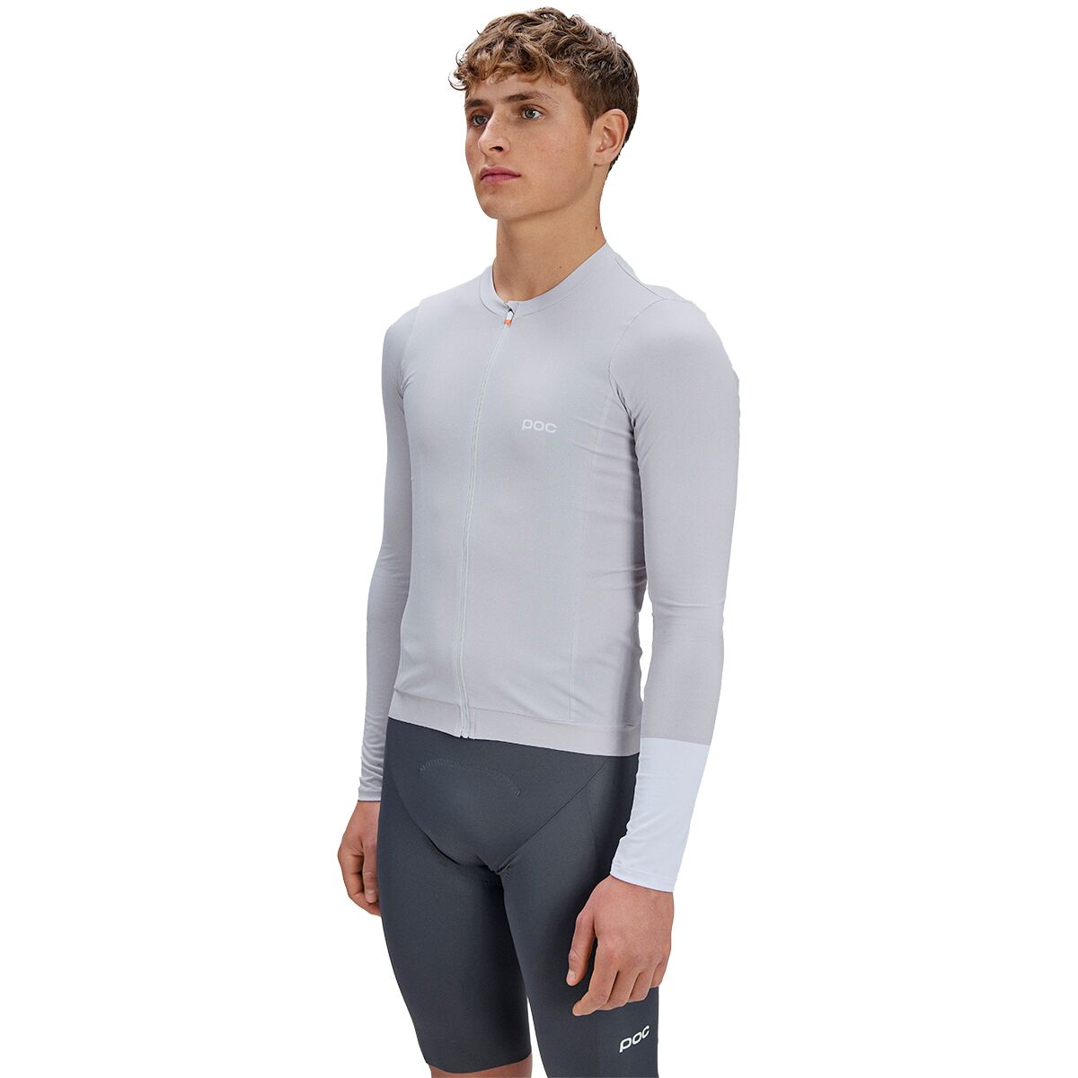 Poc | Men's Cadence L/s Jersey | Size Medium In Granite Grey | Polyester