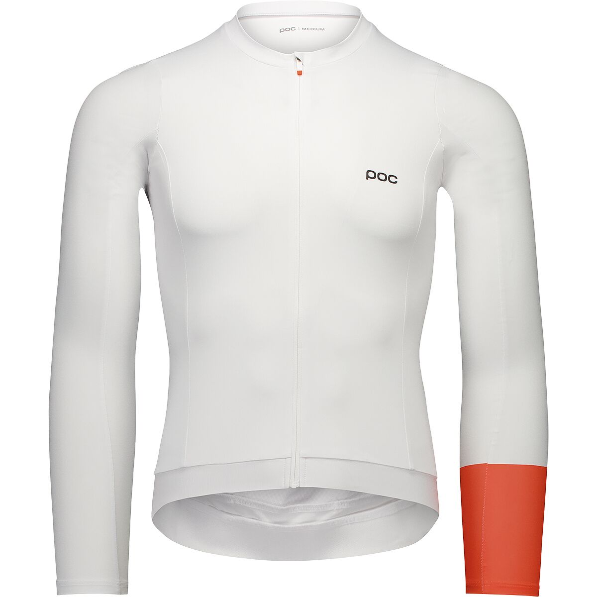 POC Cadence Long-Sleeve Jersey - Men's Hydrogen White, S