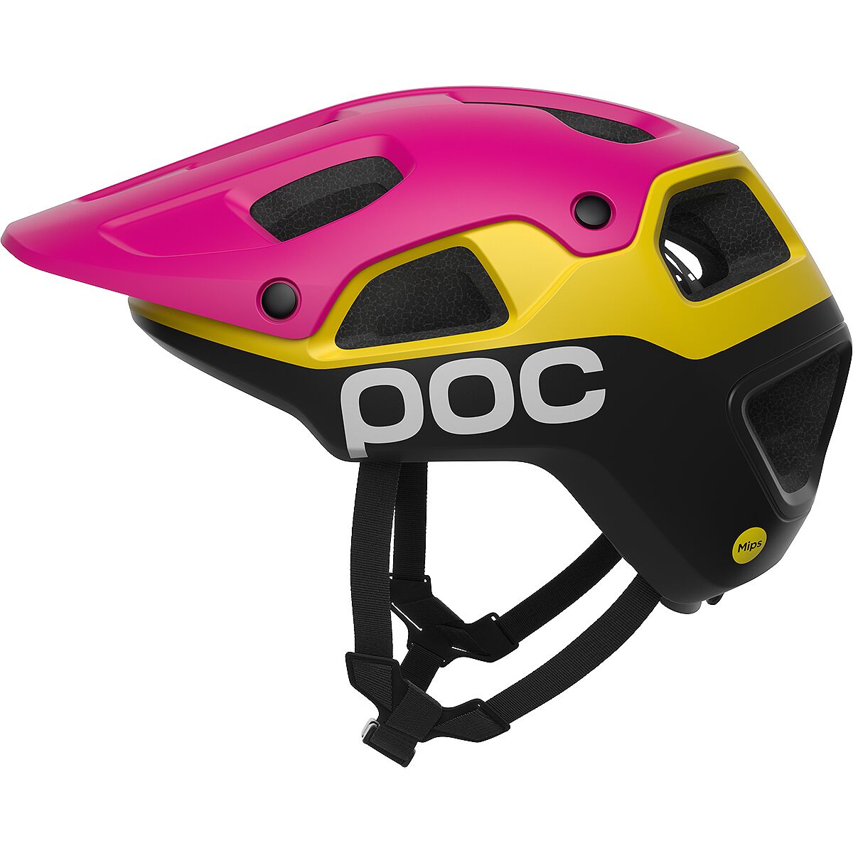 POC Cularis Pure Helmet Rhos Red Matt/Citrine Yellow Matt, L/59-62