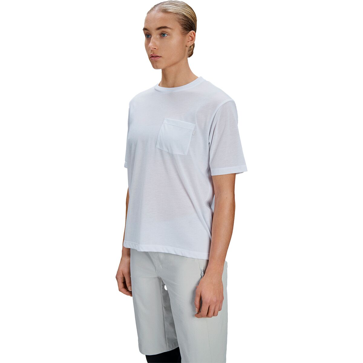 POC Motion Short-Sleeve Jersey - Women's Hydrogen White, L