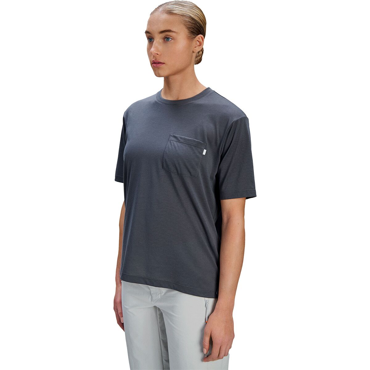 POC Motion Short-Sleeve Jersey - Women's Sylvanite Grey, S